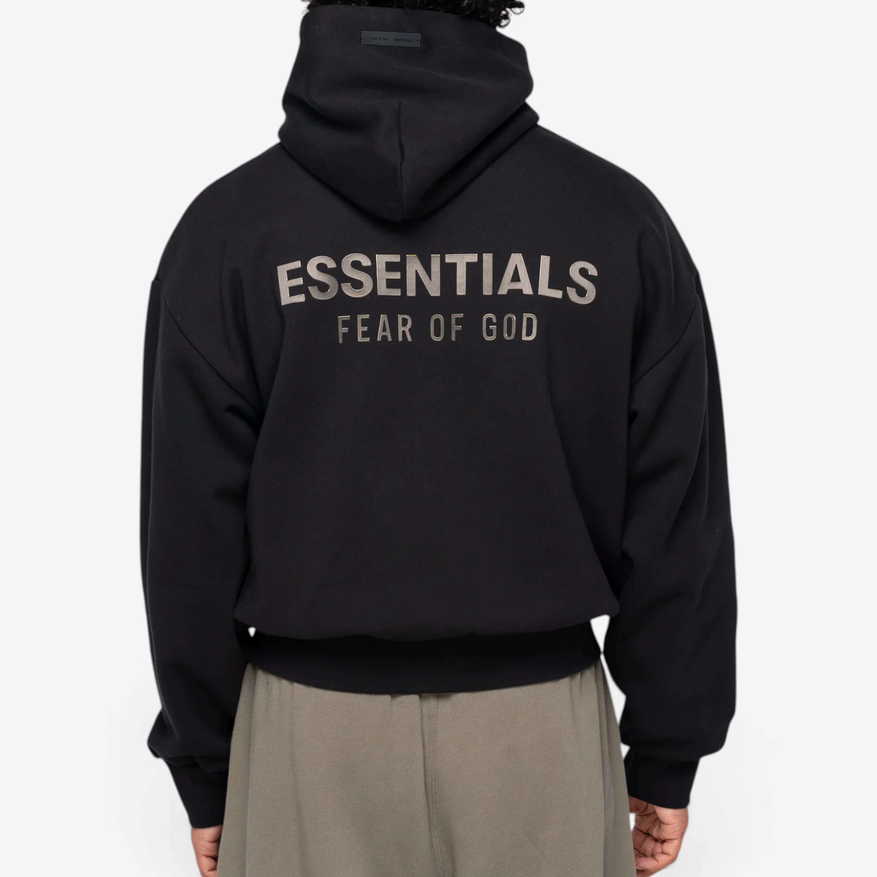 Fear of God Essentials 2025 Hoodie Jet Black