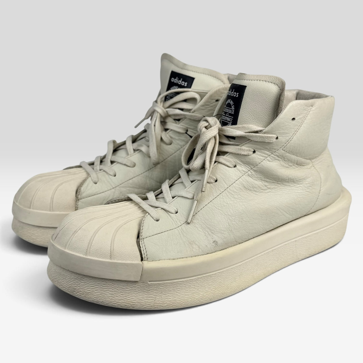 Rick Owens x Adidas Mastodon Pro Milk