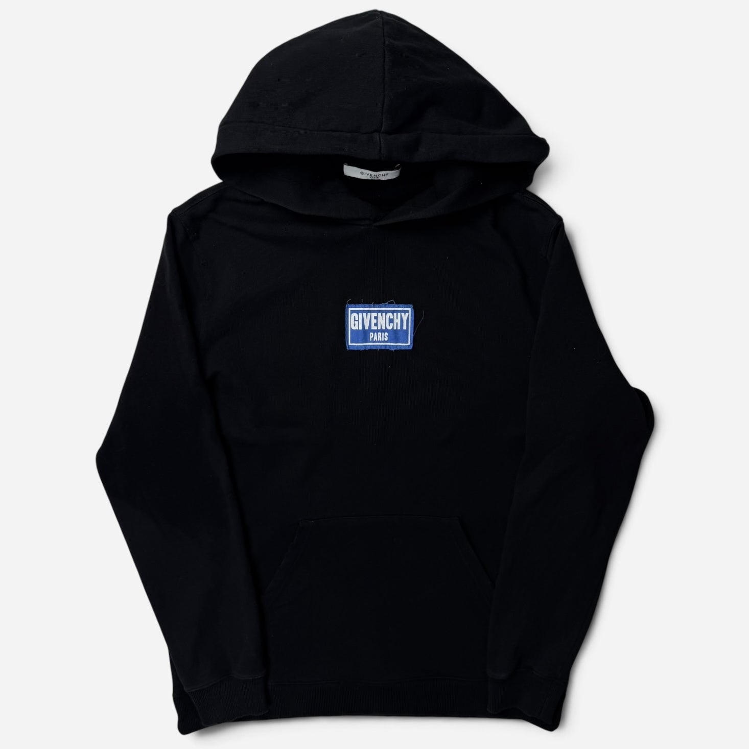 Givenchy Patch Hoodie Cuban Fit Black