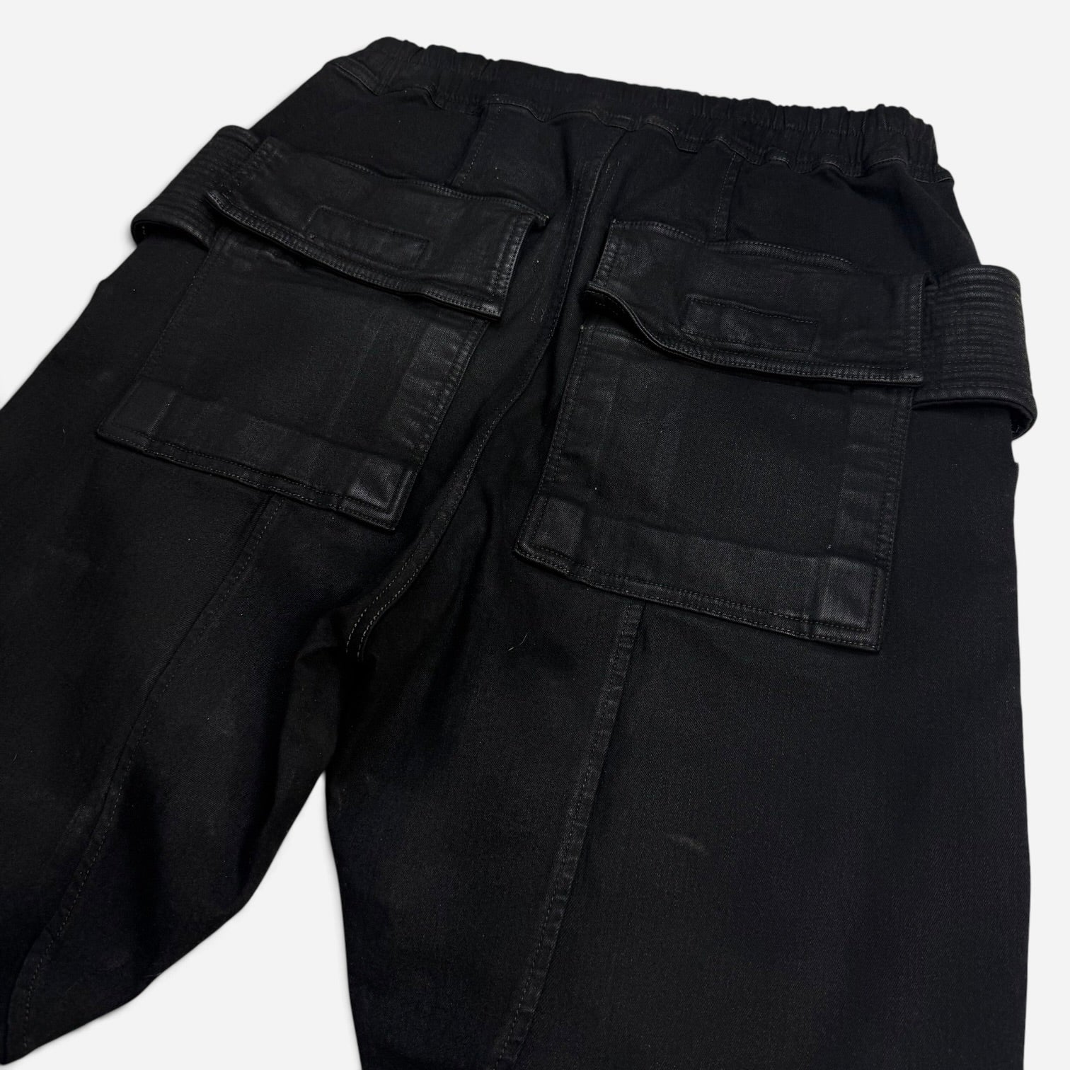 Rick Owens DRKSHDW Creatch Cargo Waxed Pants