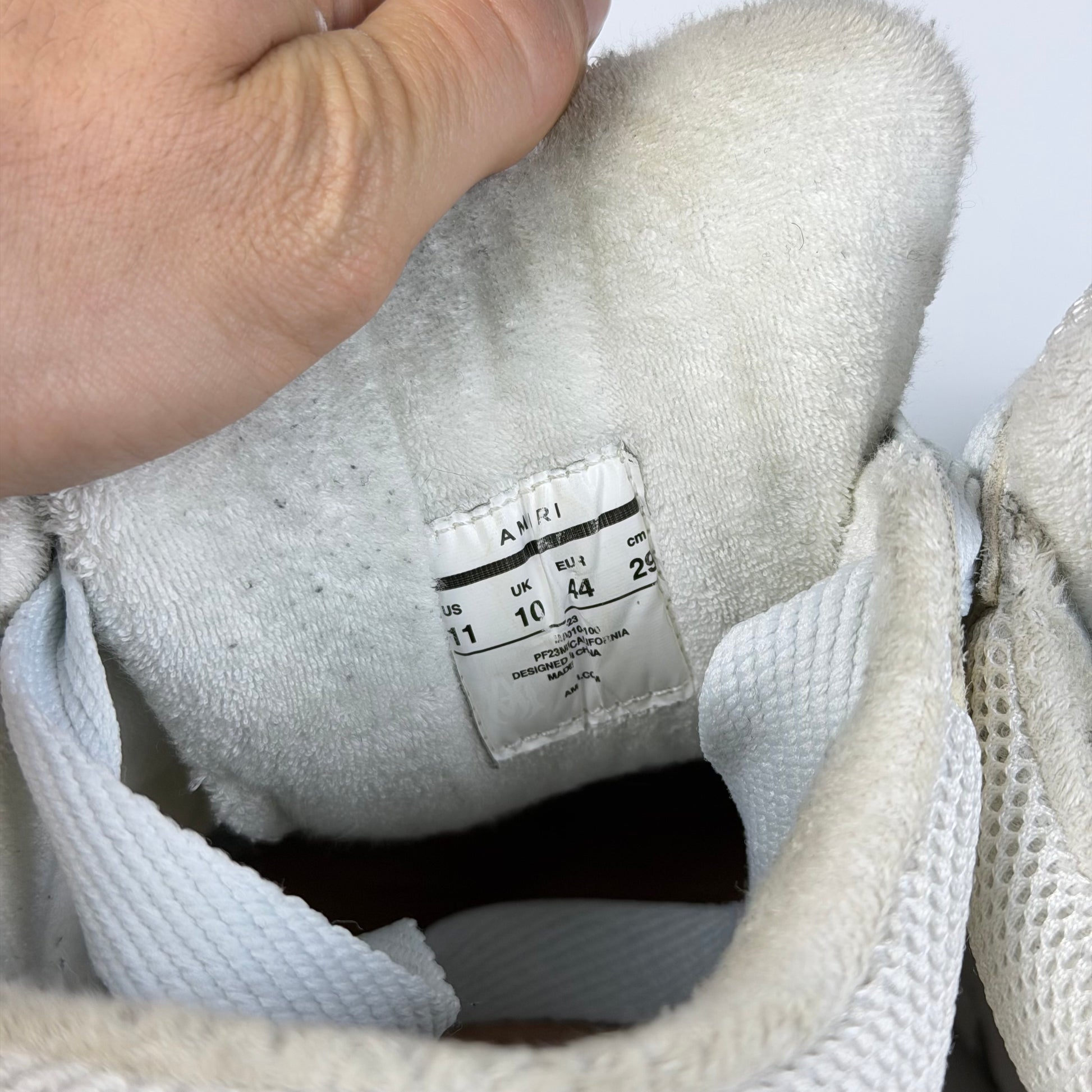 Amiri MA-1 Alabaster White Sneakers