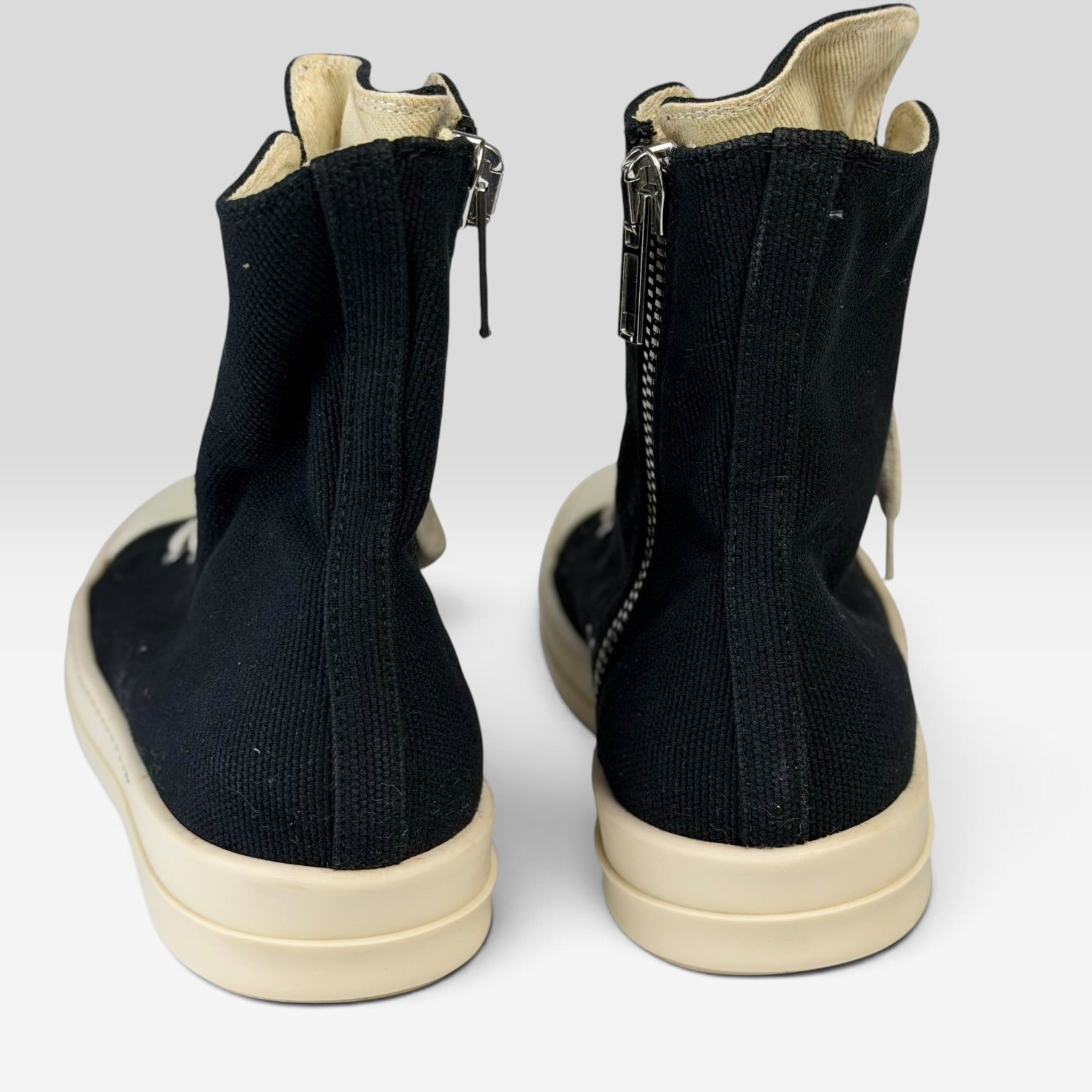 Rick Owens DRKSHDW Ramones High Black/Milk