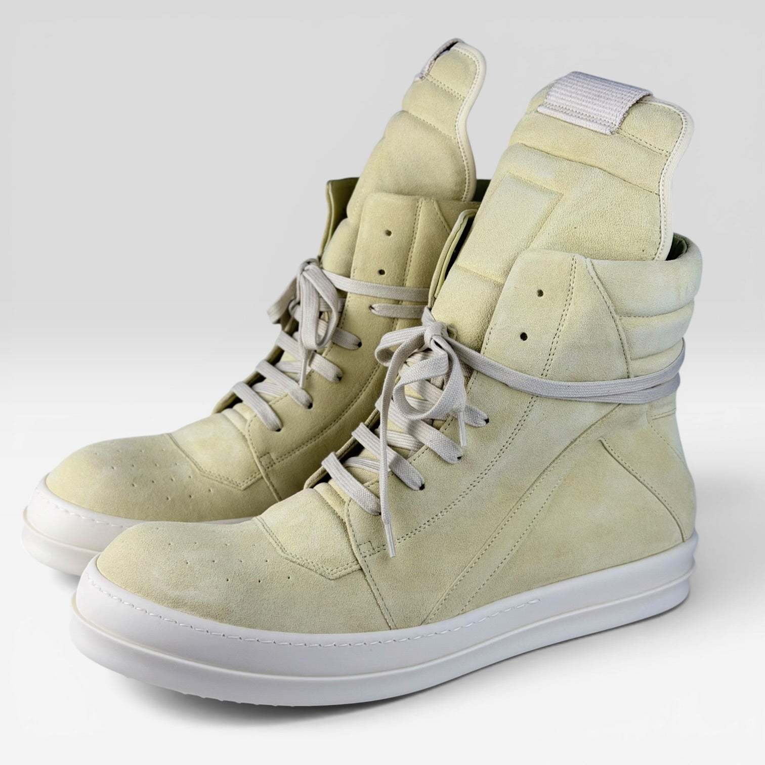 Rick Owens Geobasket Suede