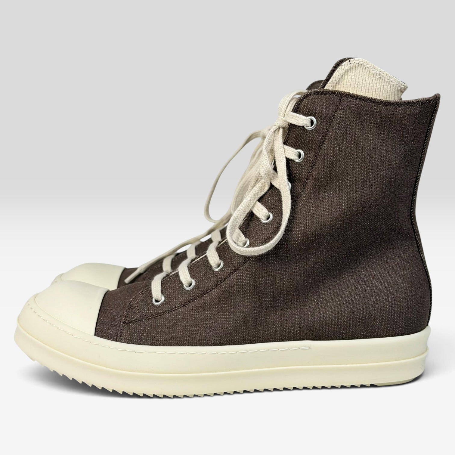 Rick Owens DRKSHDW Ramones High Dark Dust Denim