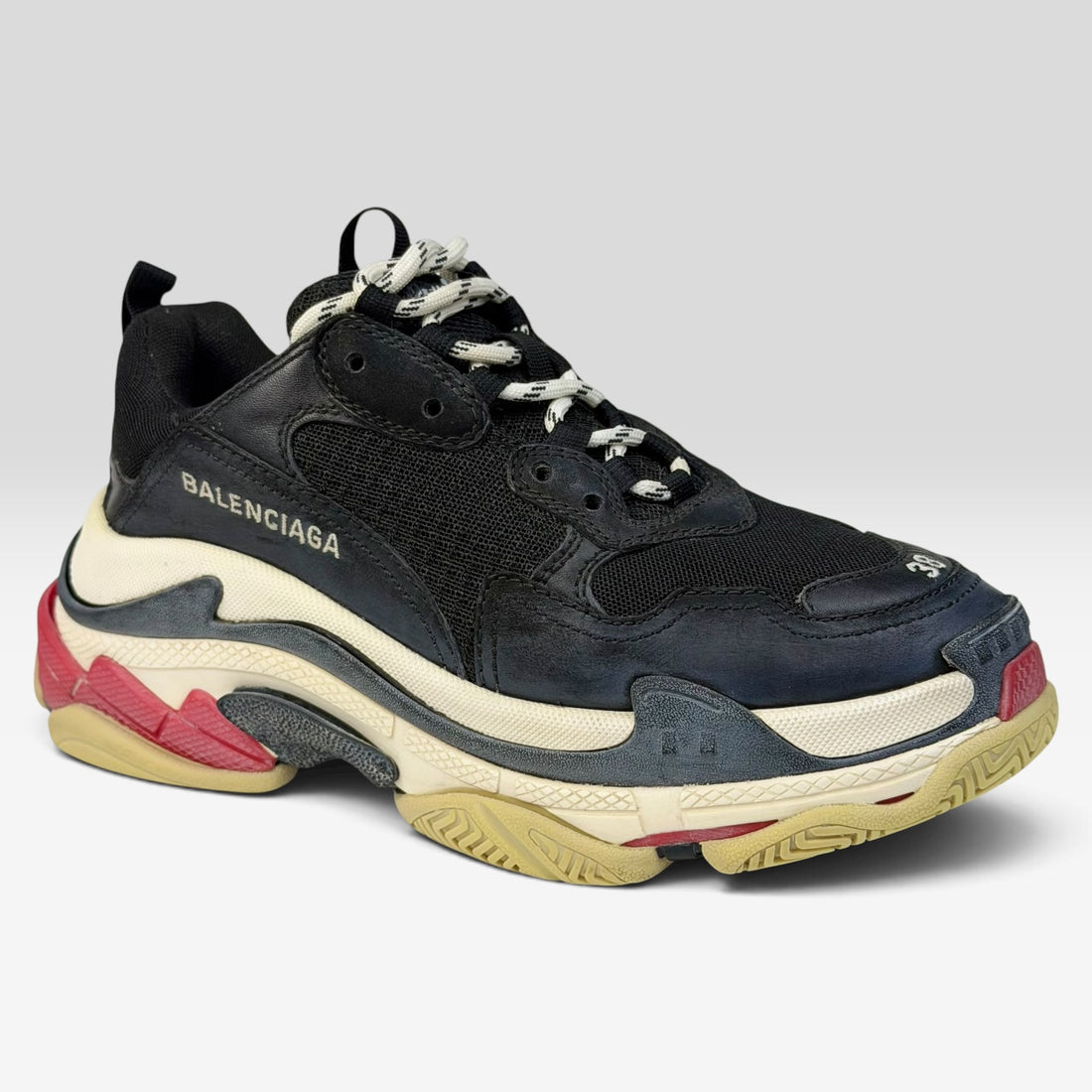 Balenciaga Triple S Bred Sneakers
