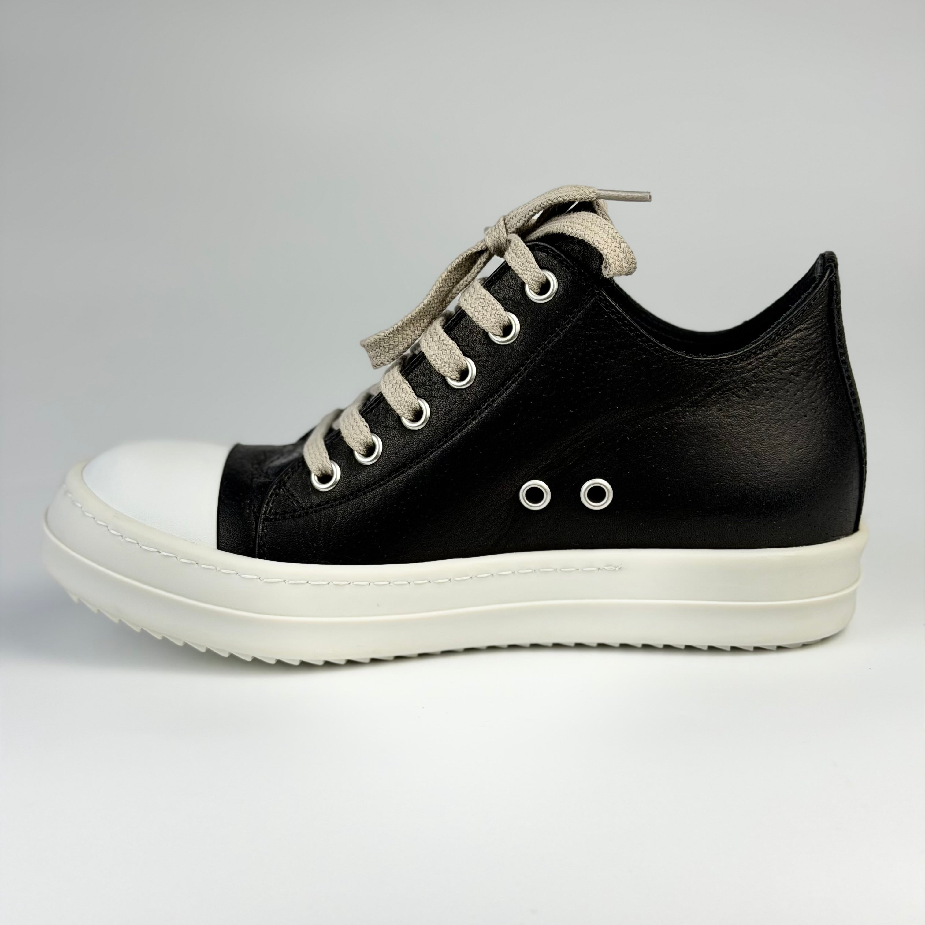 Rick Owens Grained Leather Ramones