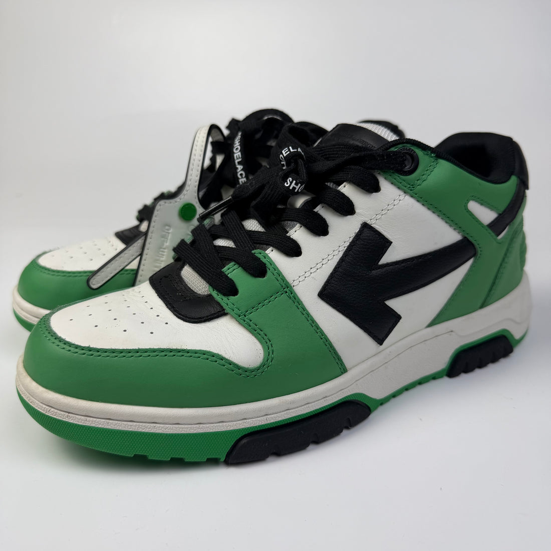 Off-White Out Of Office Black Green