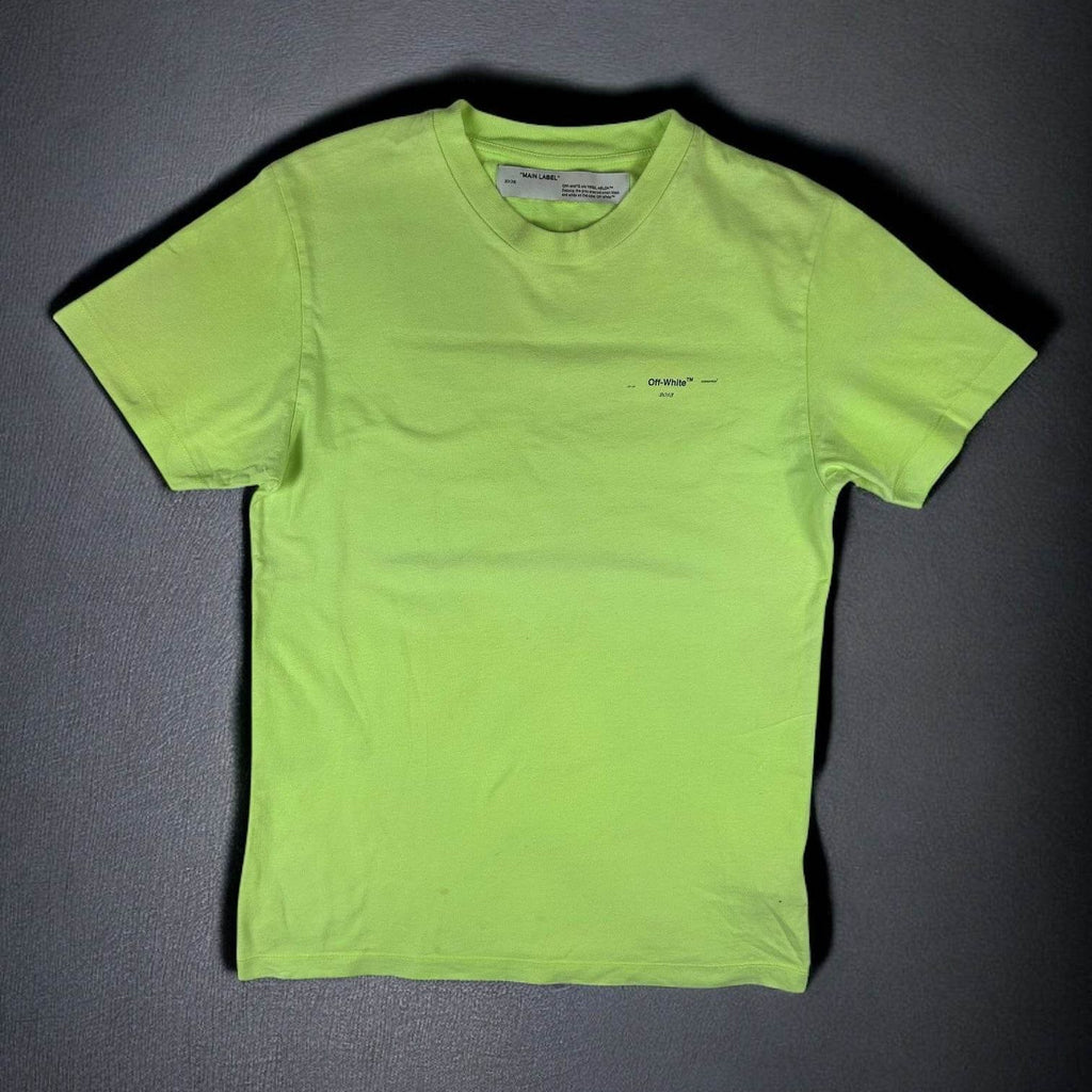 Off-White Neon Logo T-shirt - V STEALS