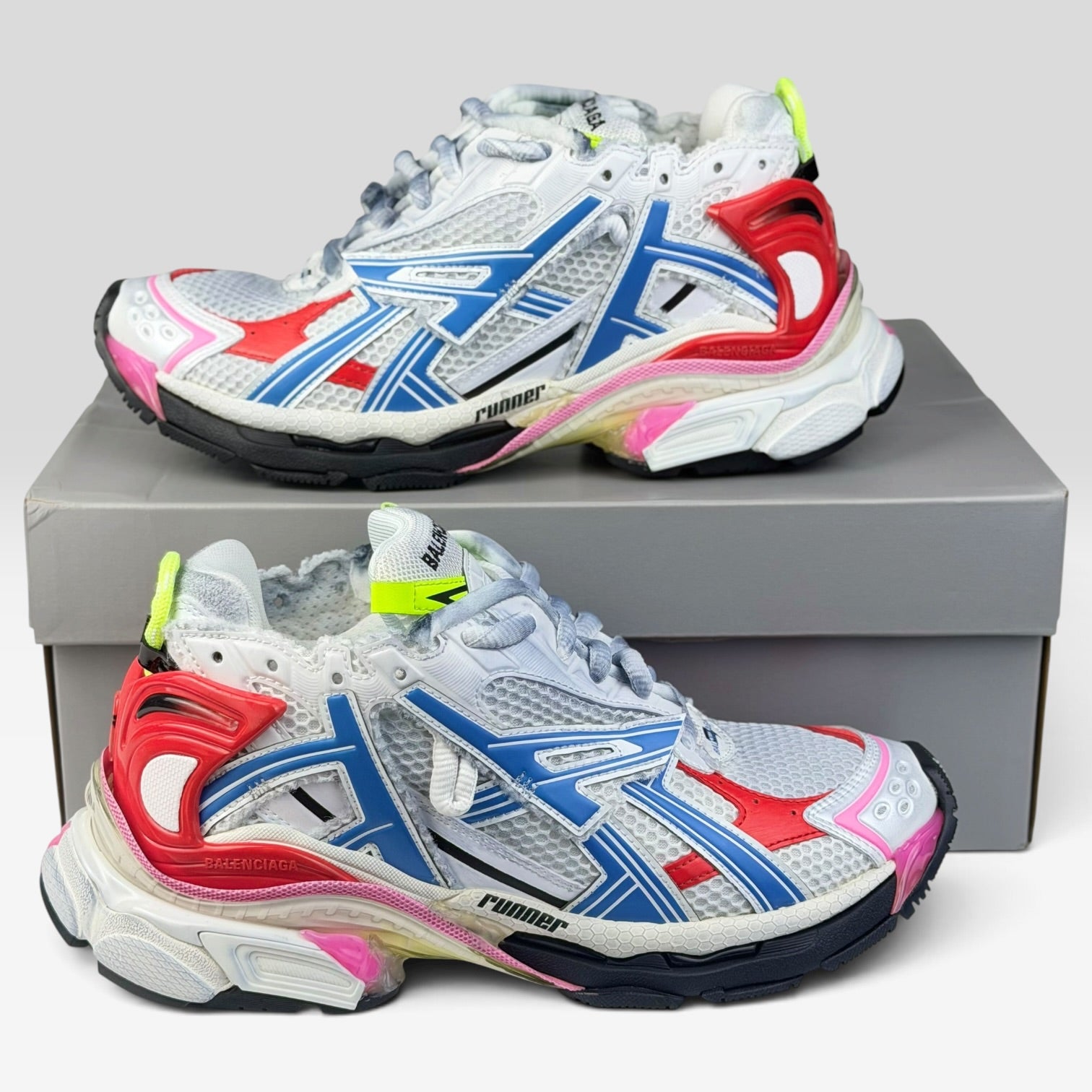 Balenciaga Runner White Multicolor | Sneakers Balenciaga
