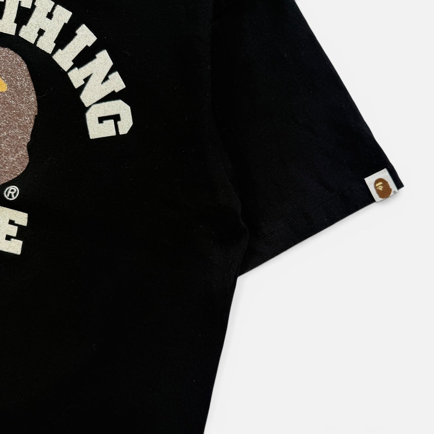 Bape Glass Beads College Logo T-shirt