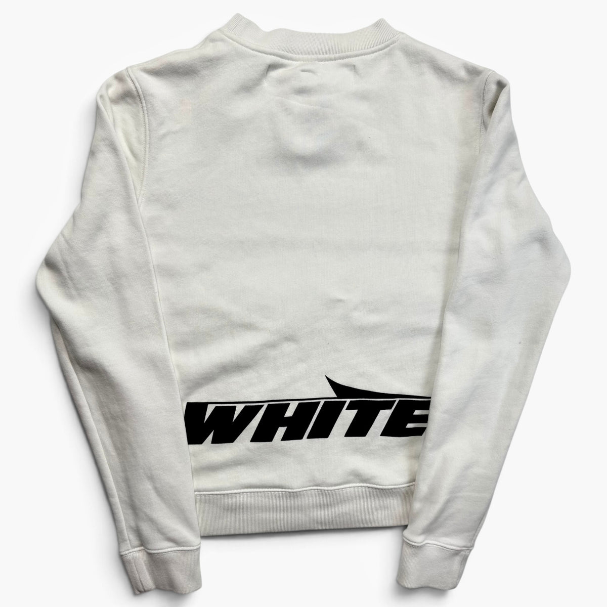 Off-White Wing Logo Sweatshirt White