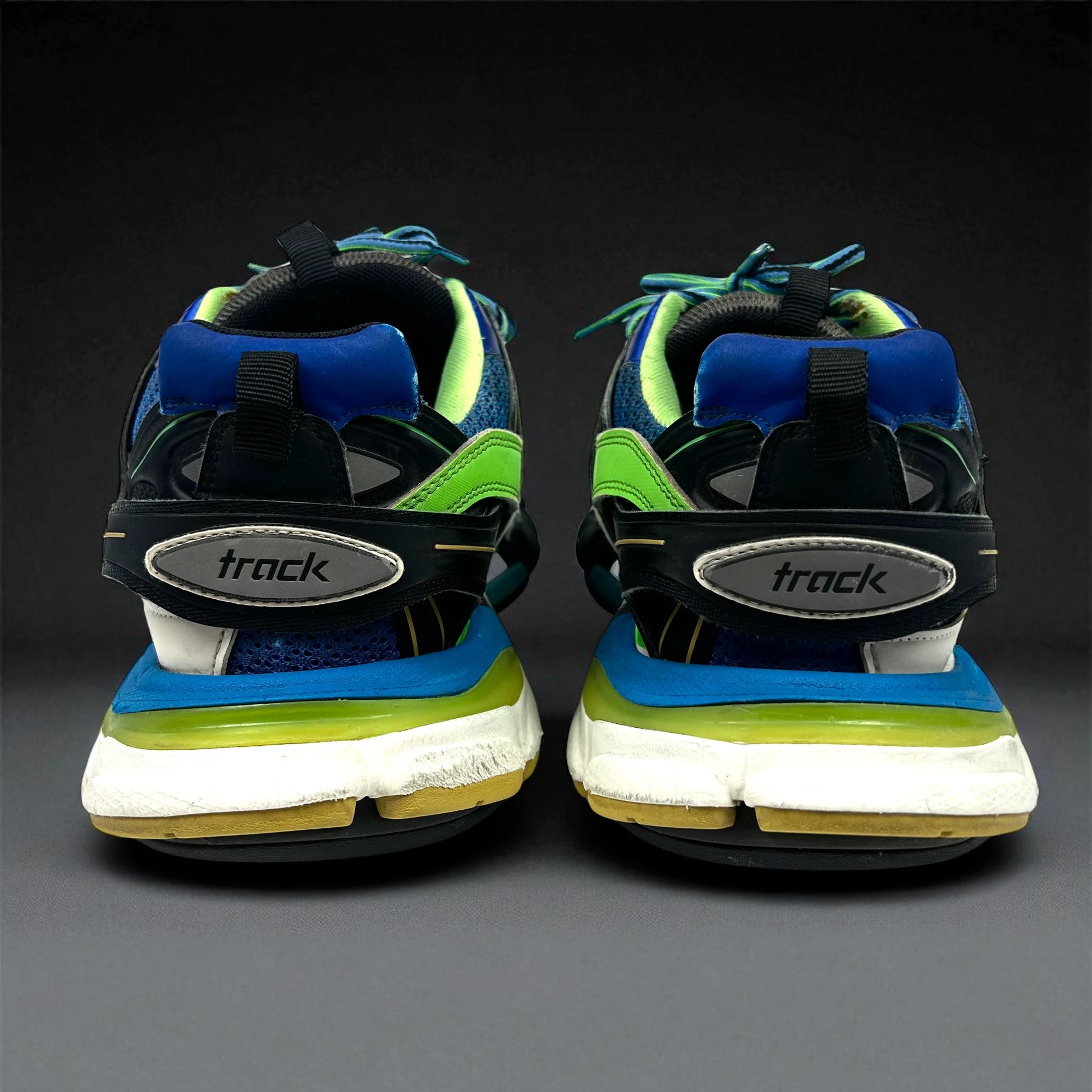 Balenciaga Track Blue Green