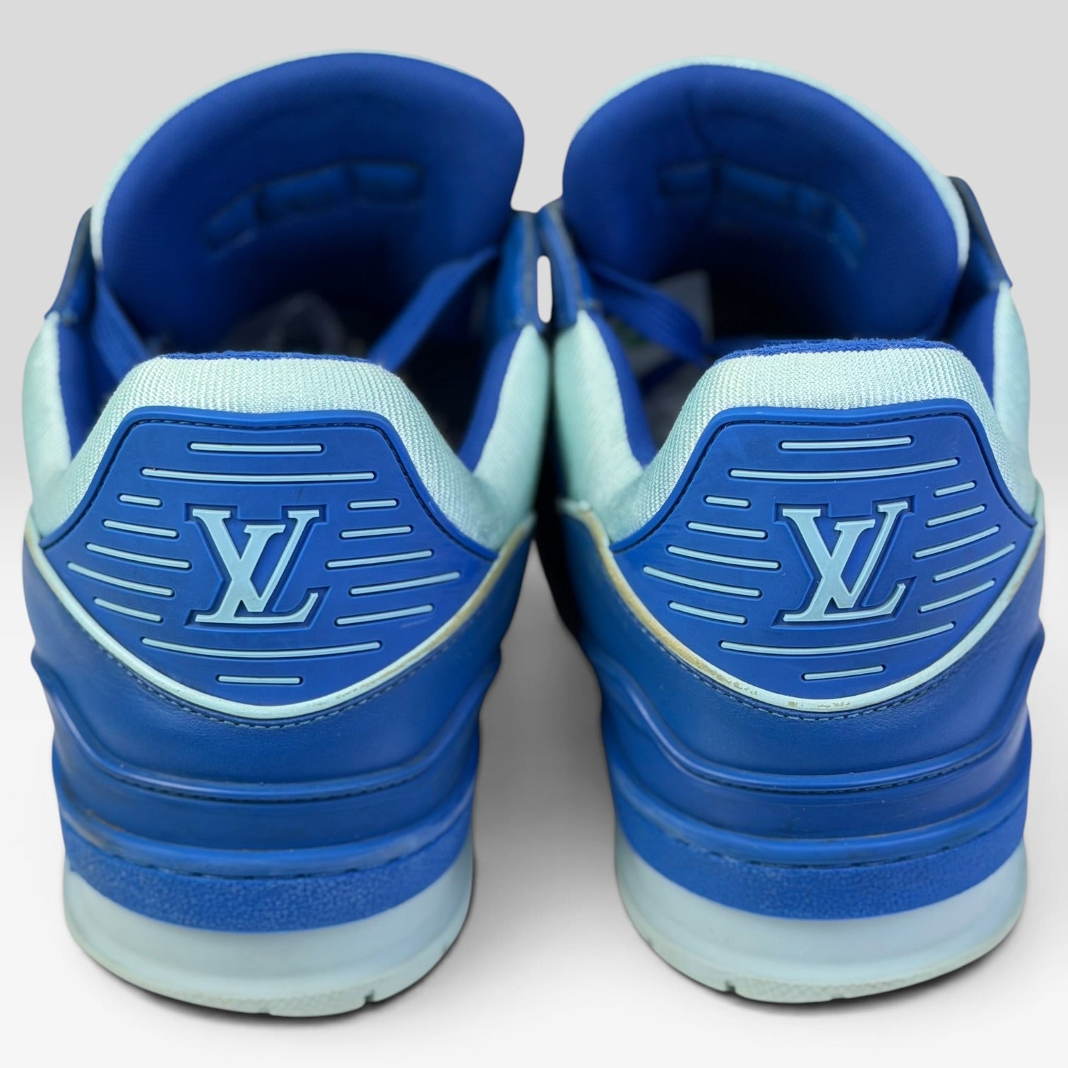 Louis Vuitton LV Trainer Sky Blue/Teal Monogram