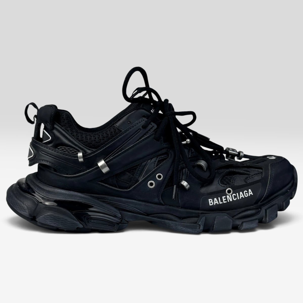 Balenciaga Track Piercing Black