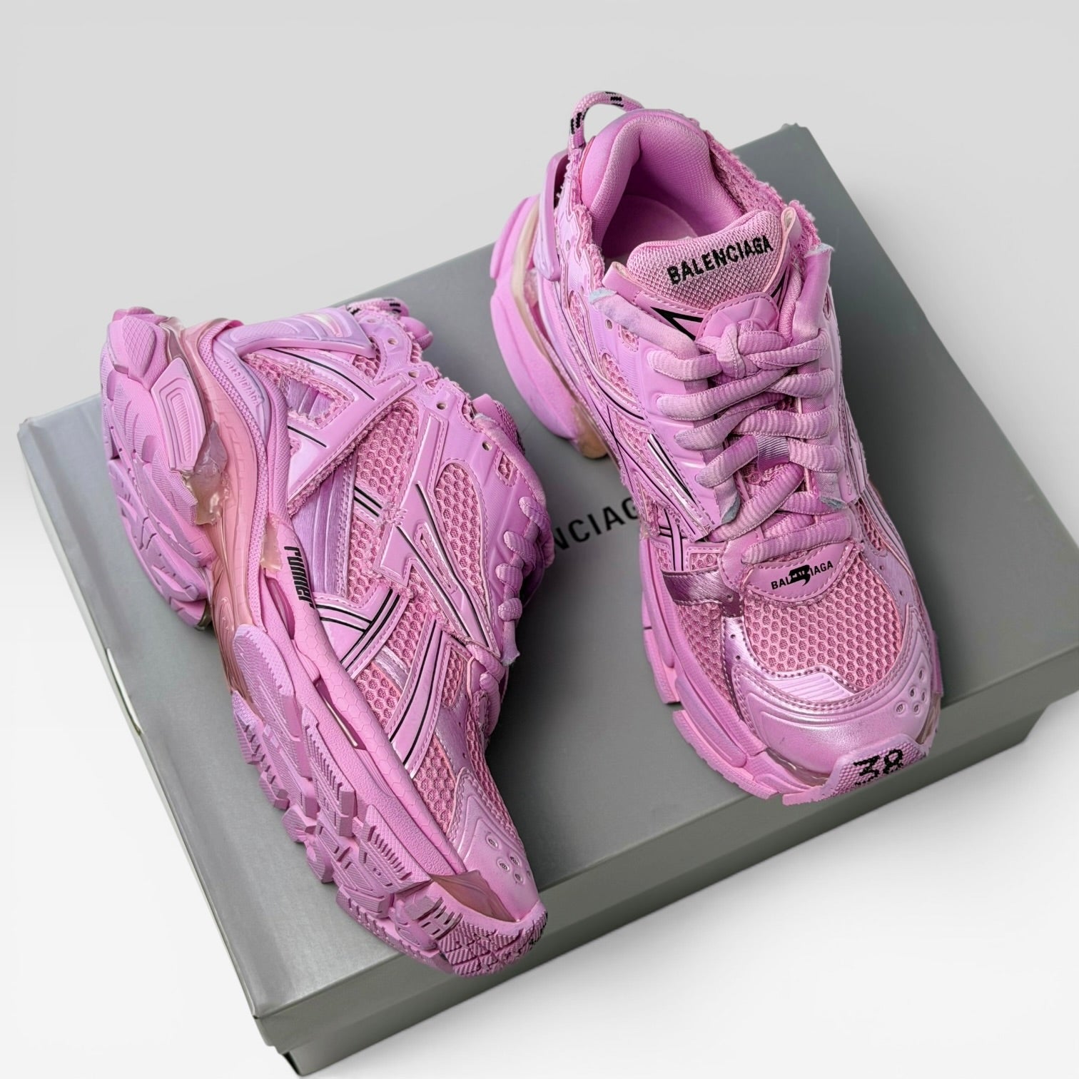 Balenciaga Runner Pink Sneakers