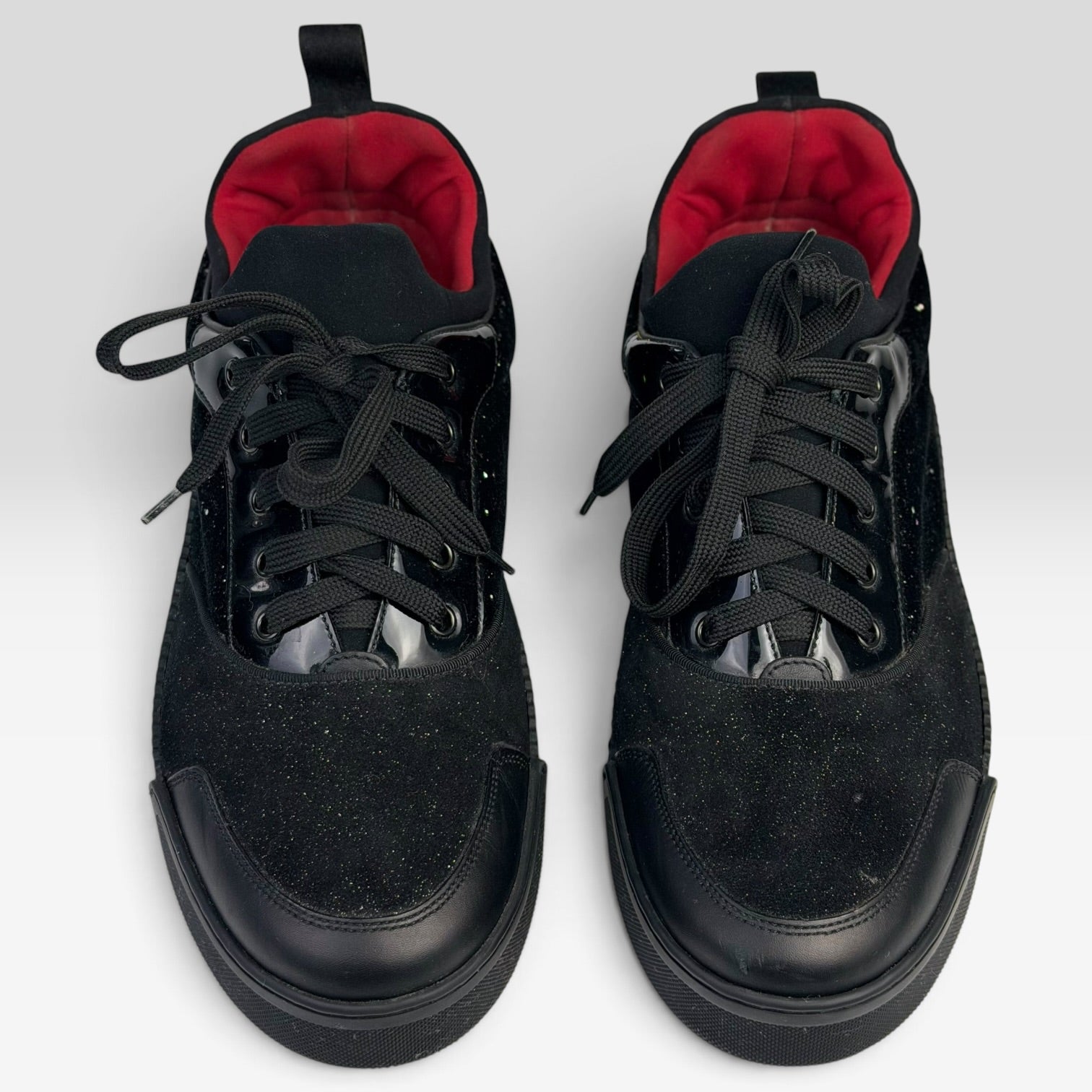 Christian Louboutin Aurelien Low-Top Black Glitter