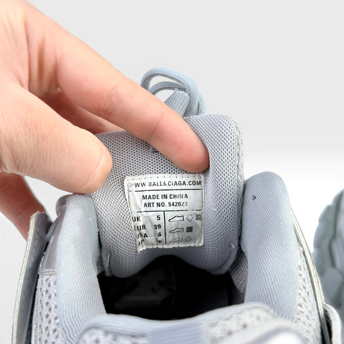 Balenciaga Track Silver