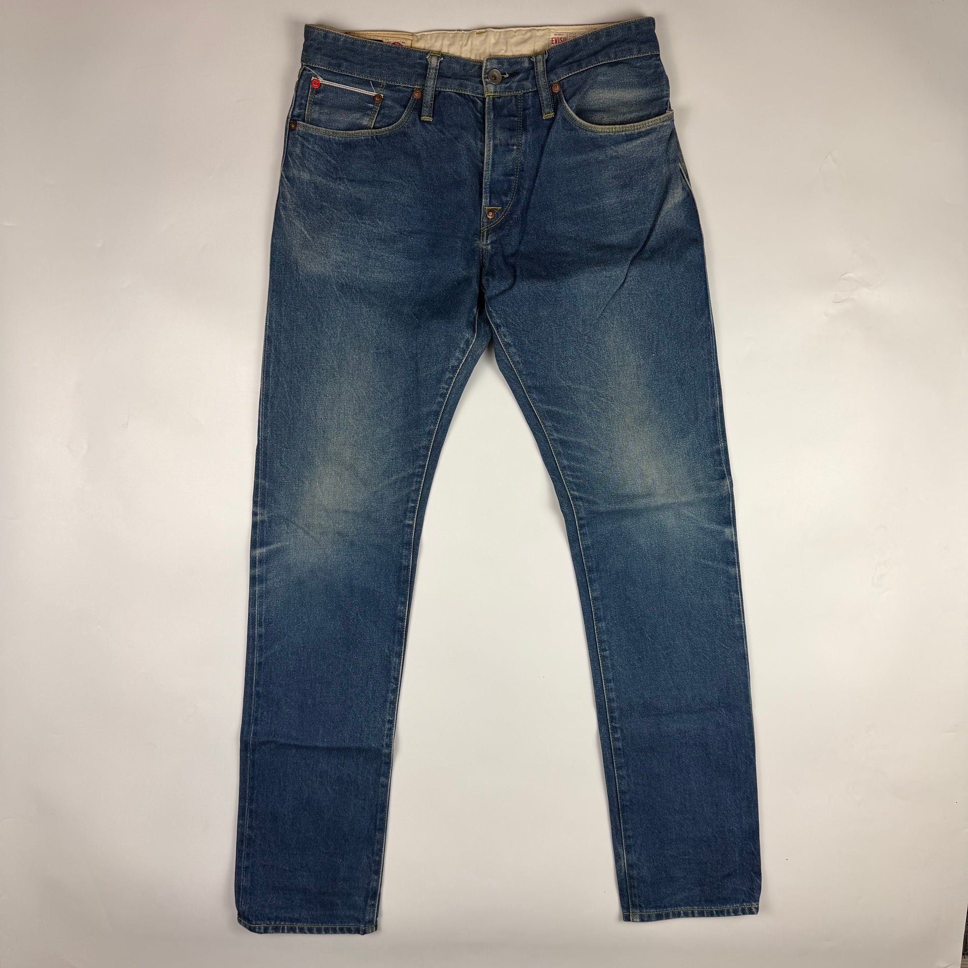 Evisu Embroidered Pocket Seagull Jeans