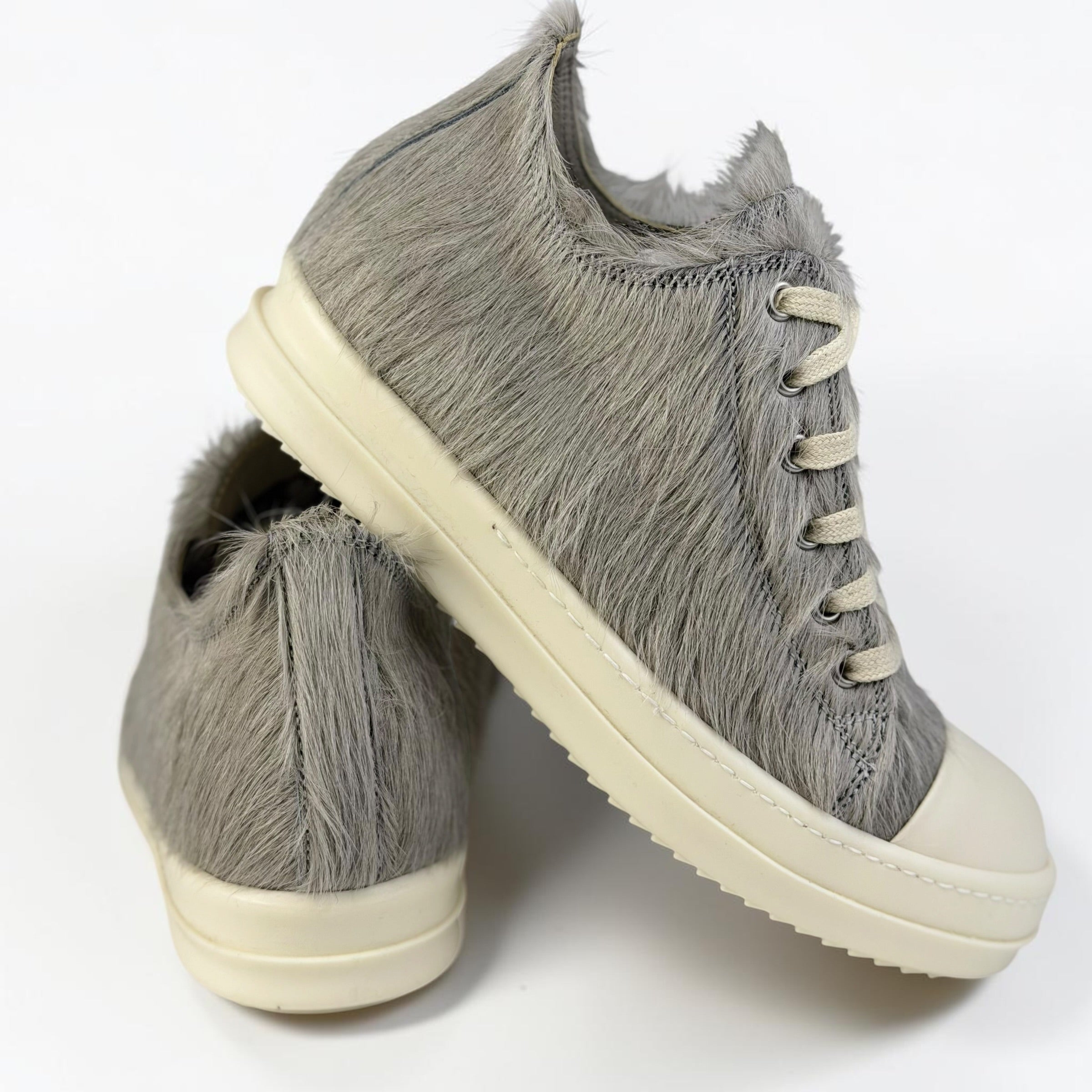 Rick Owens Strobe Fur Sneakers