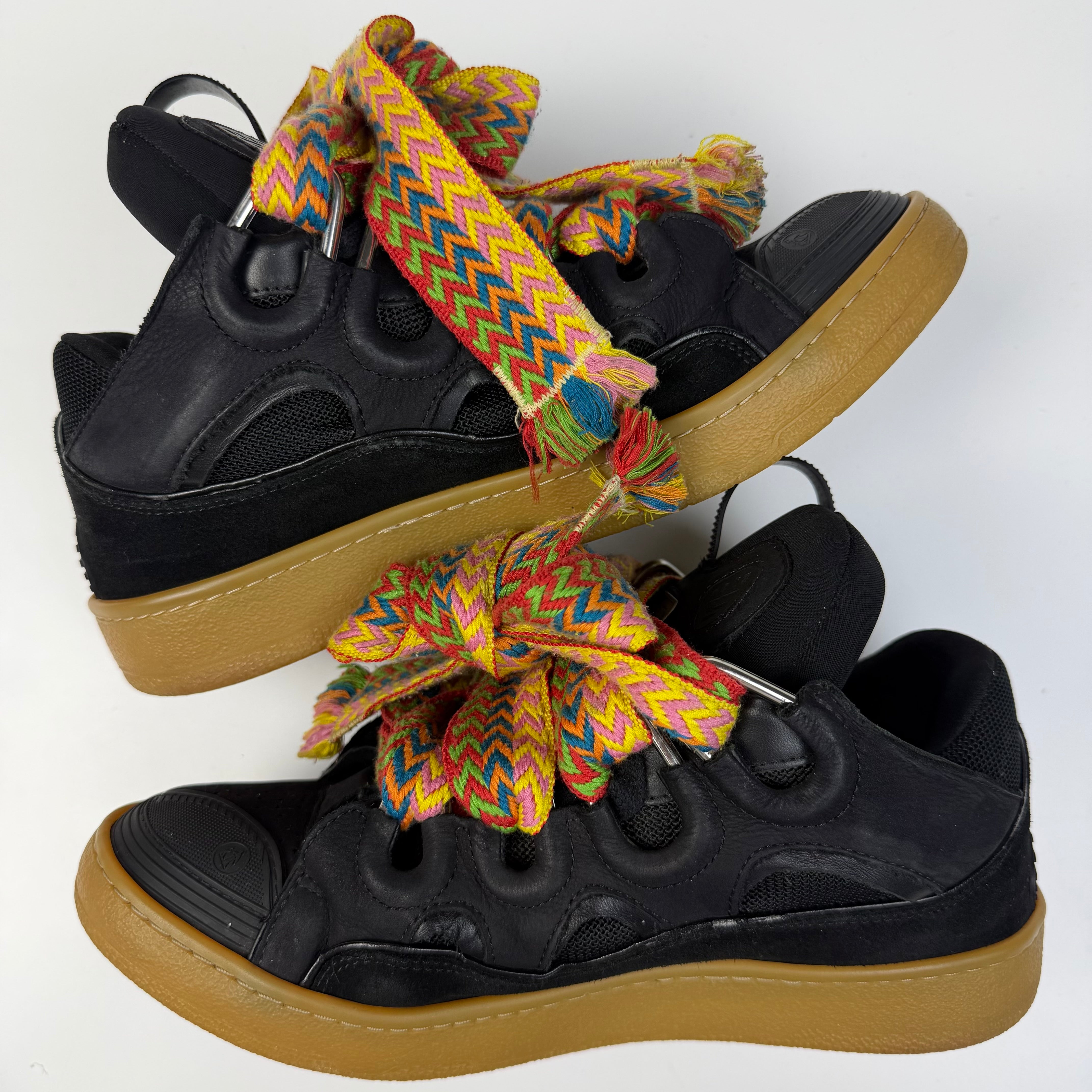 Lanvin Curb Black Sneakers