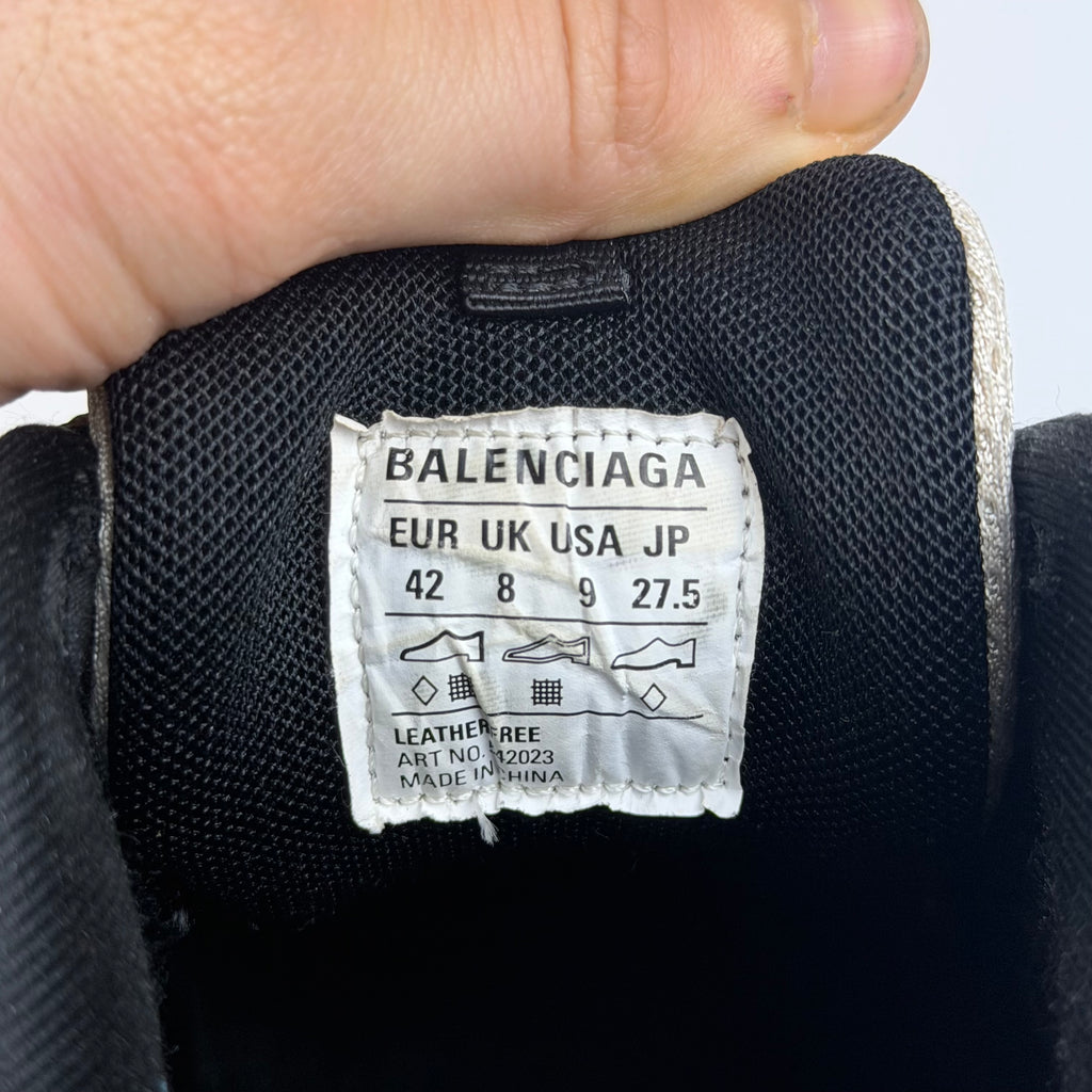 Balenciaga Track Beige Black