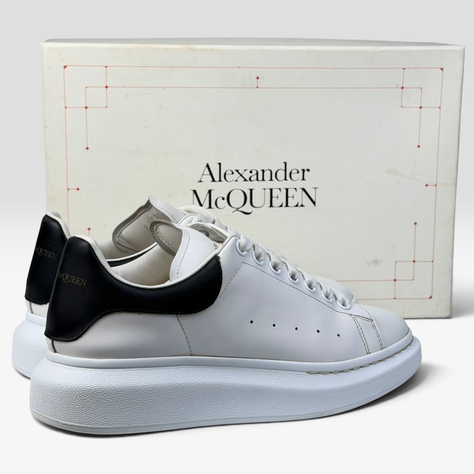 Alexander McQueen Oversized Sneakers White