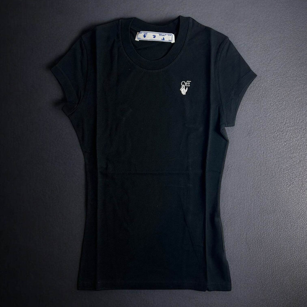 Off-White Embroidered Logo T-shirt - V STEALS