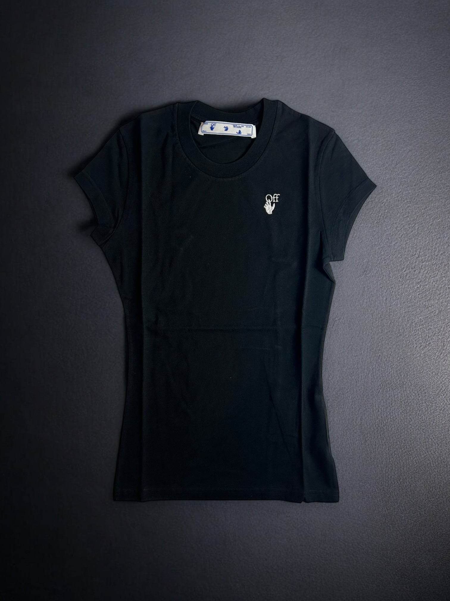 Off-White Embroidered Logo T-shirt - V STEALS