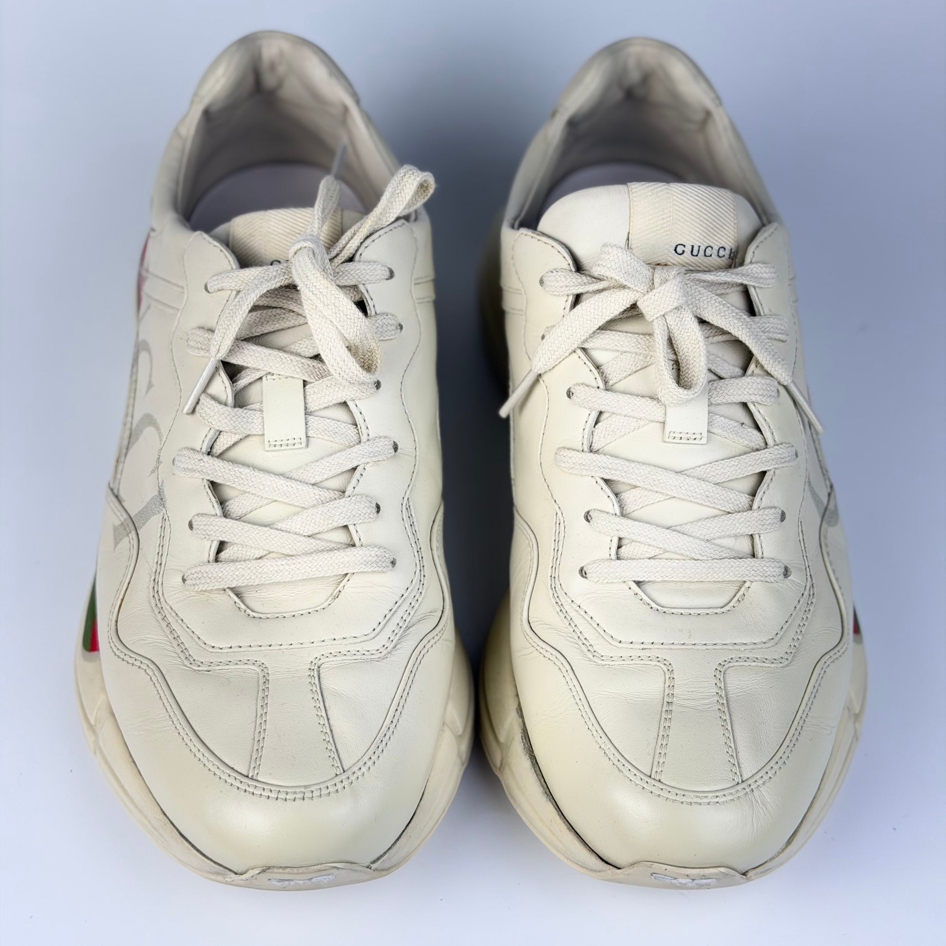 Gucci Rhyton Leather Sneakers
