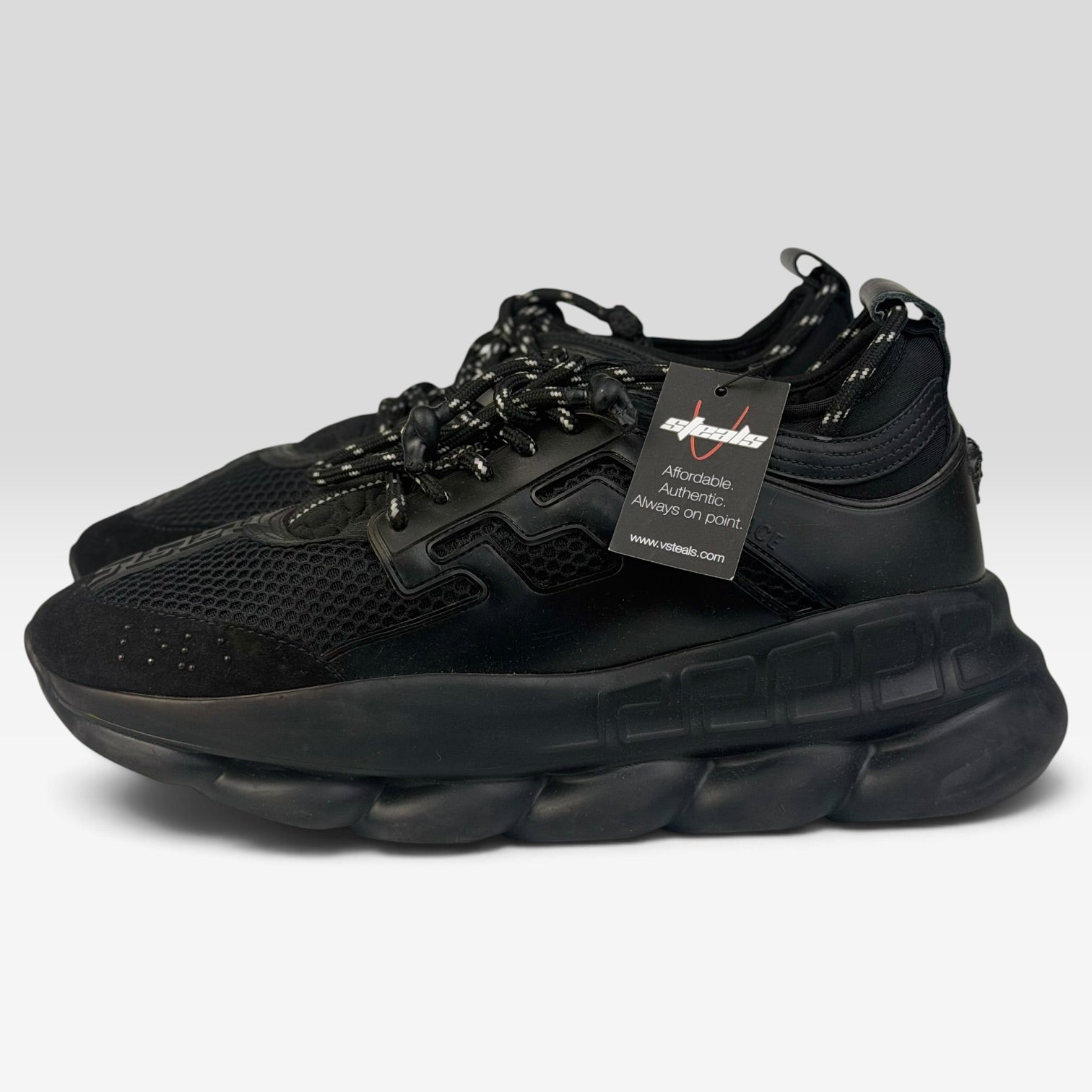 Versace Chain Reaction Black | Sneakers Versace