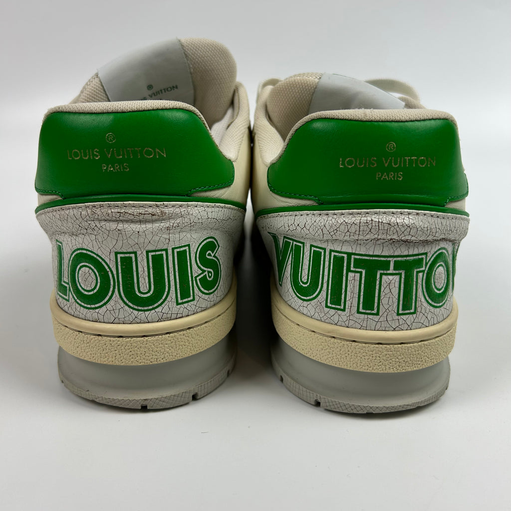 Louis Vuitton LV Trainer Green Mesh
