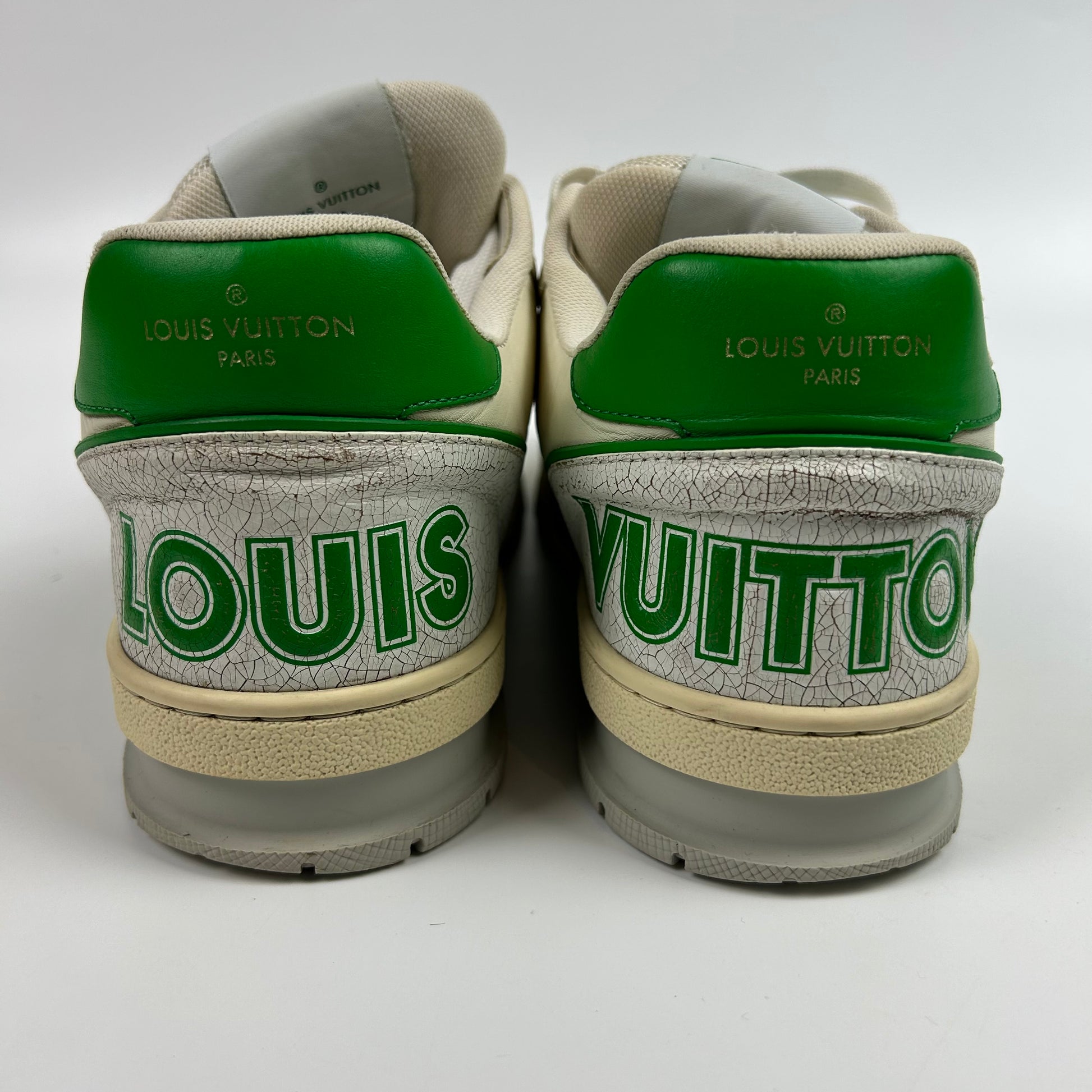 Louis Vuitton LV Trainer Green Mesh