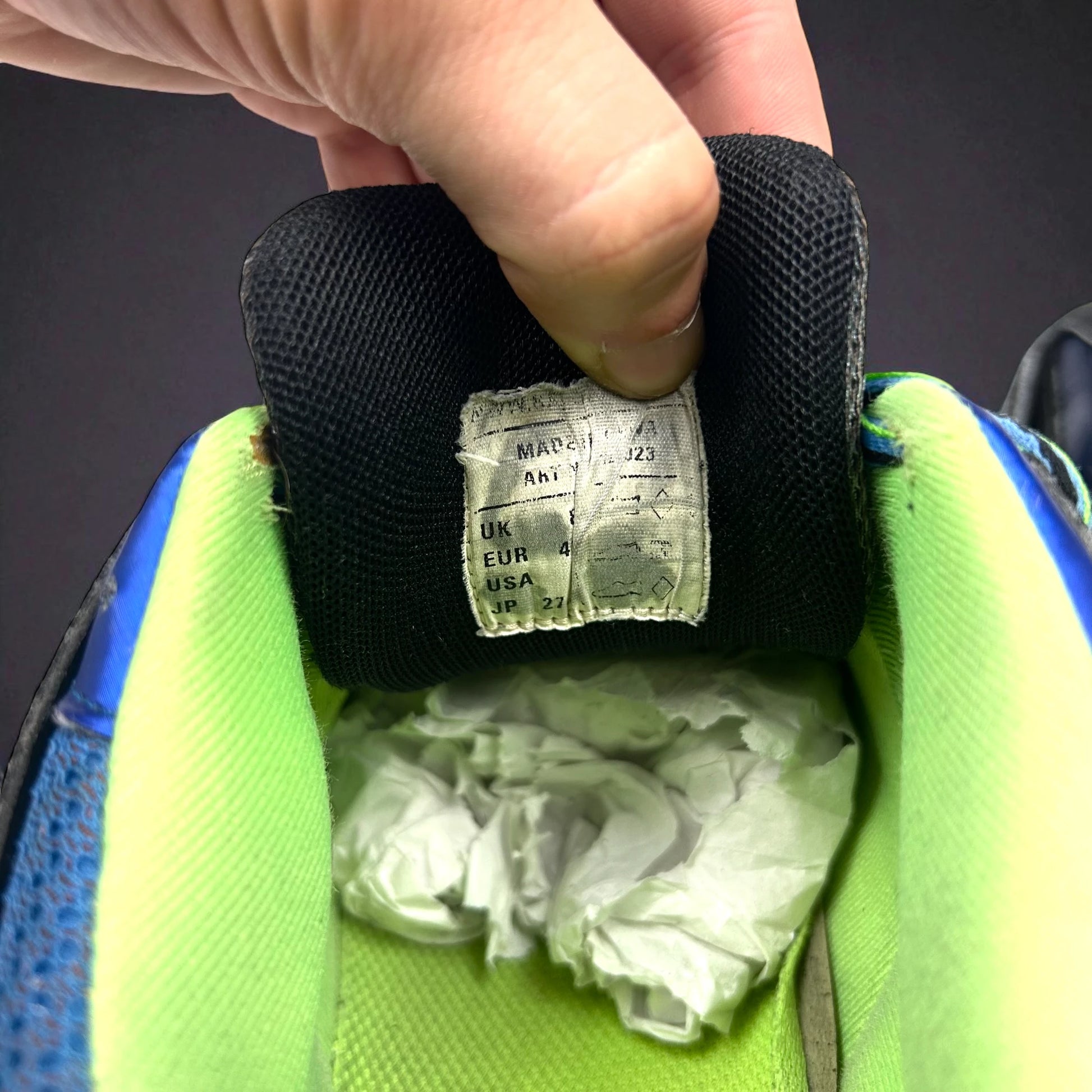 Balenciaga Track Blue Green