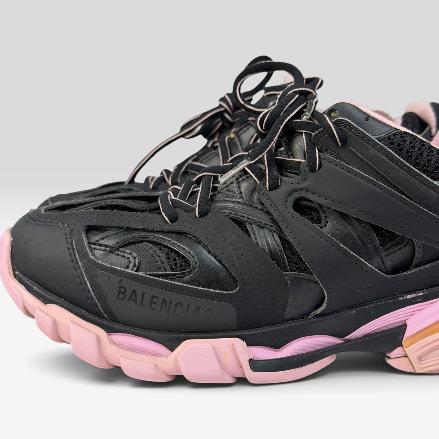 Balenciaga Track Black/Pink Sneakers
