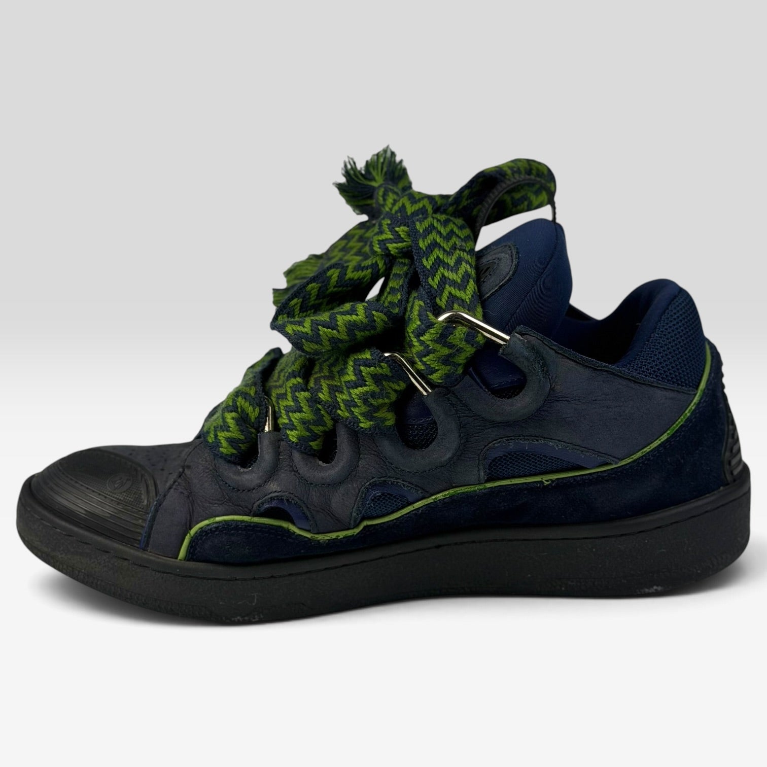 Lanvin Curb Blue/Green | Sneakers Lanvin