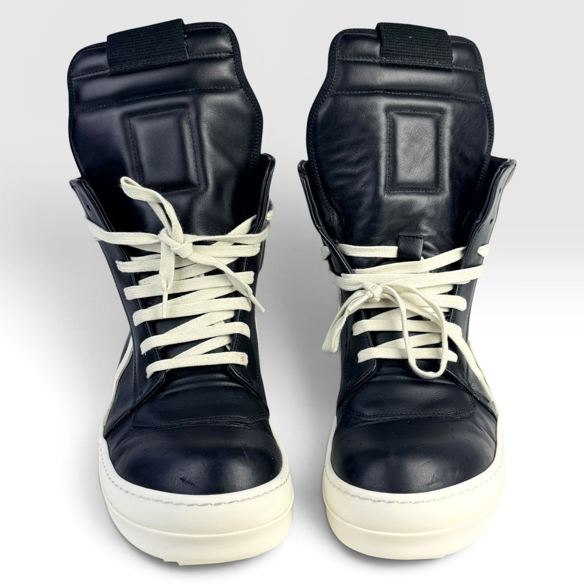 Rick Owens Geobasket Black/Milk