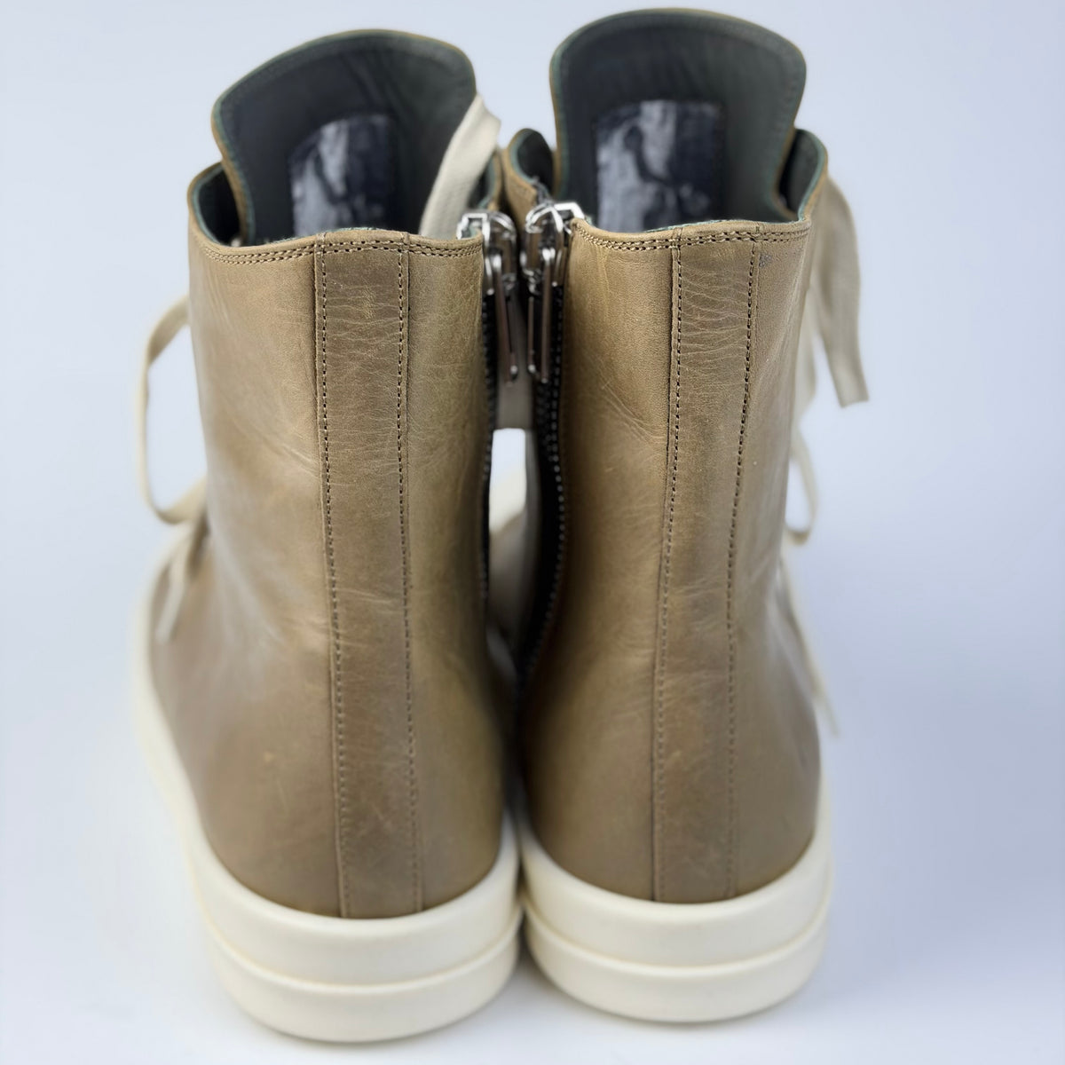 Rick Owens Leather Ramones