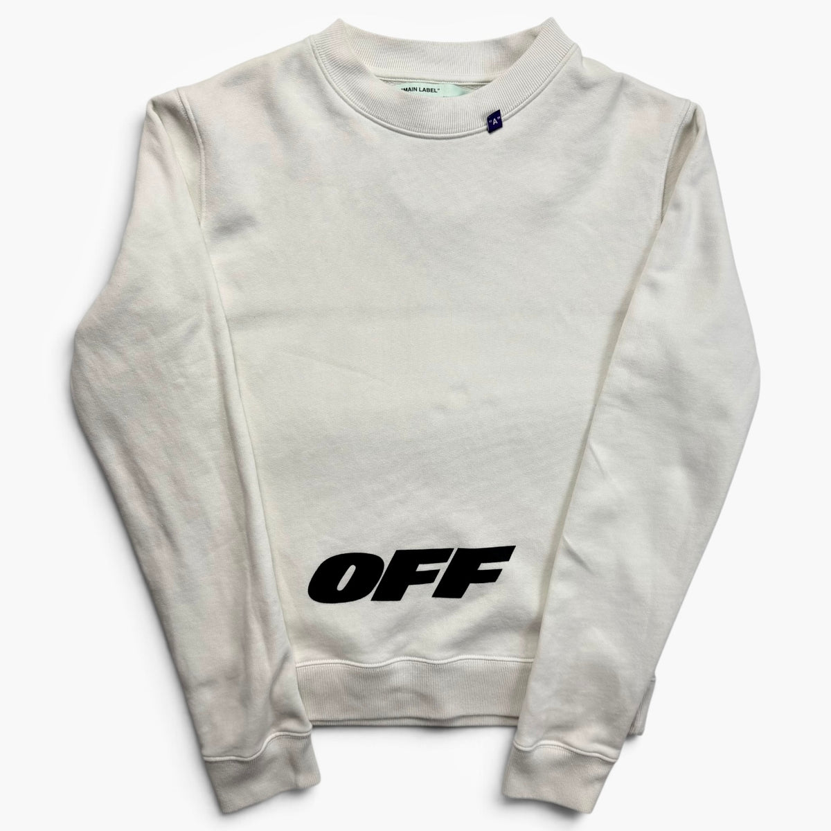 Off-White Wing Logo Sweatshirt White