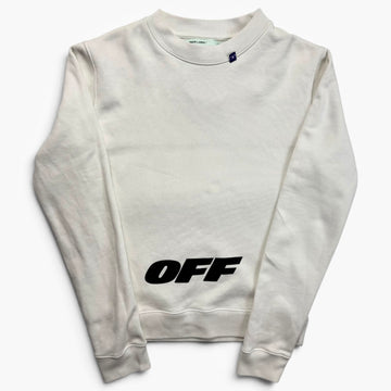 Off-White Wing Logo Sweatshirt White