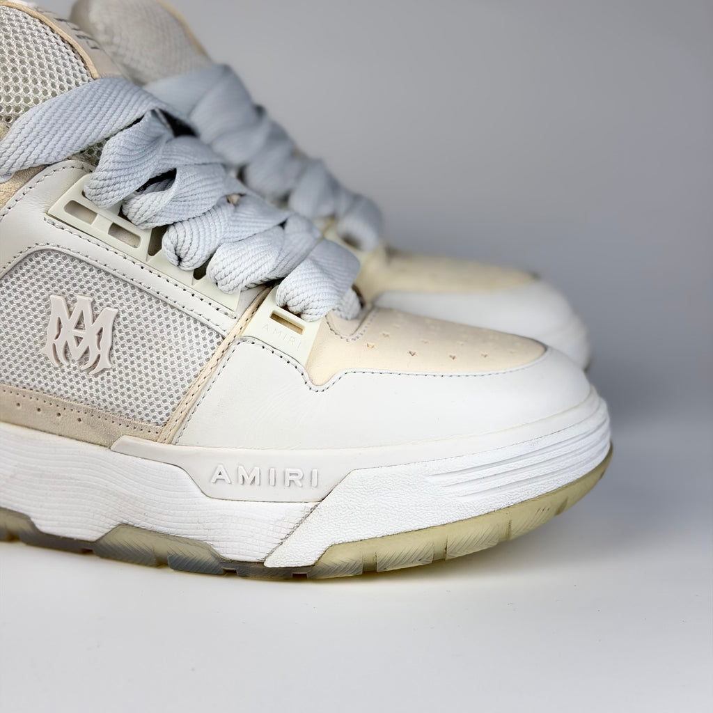 Amiri MA-1 Alabaster White Sneakers