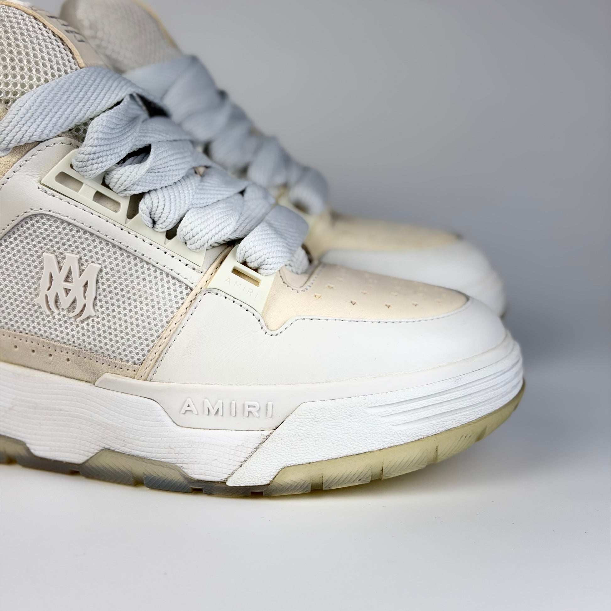 Amiri MA-1 Alabaster White Sneakers