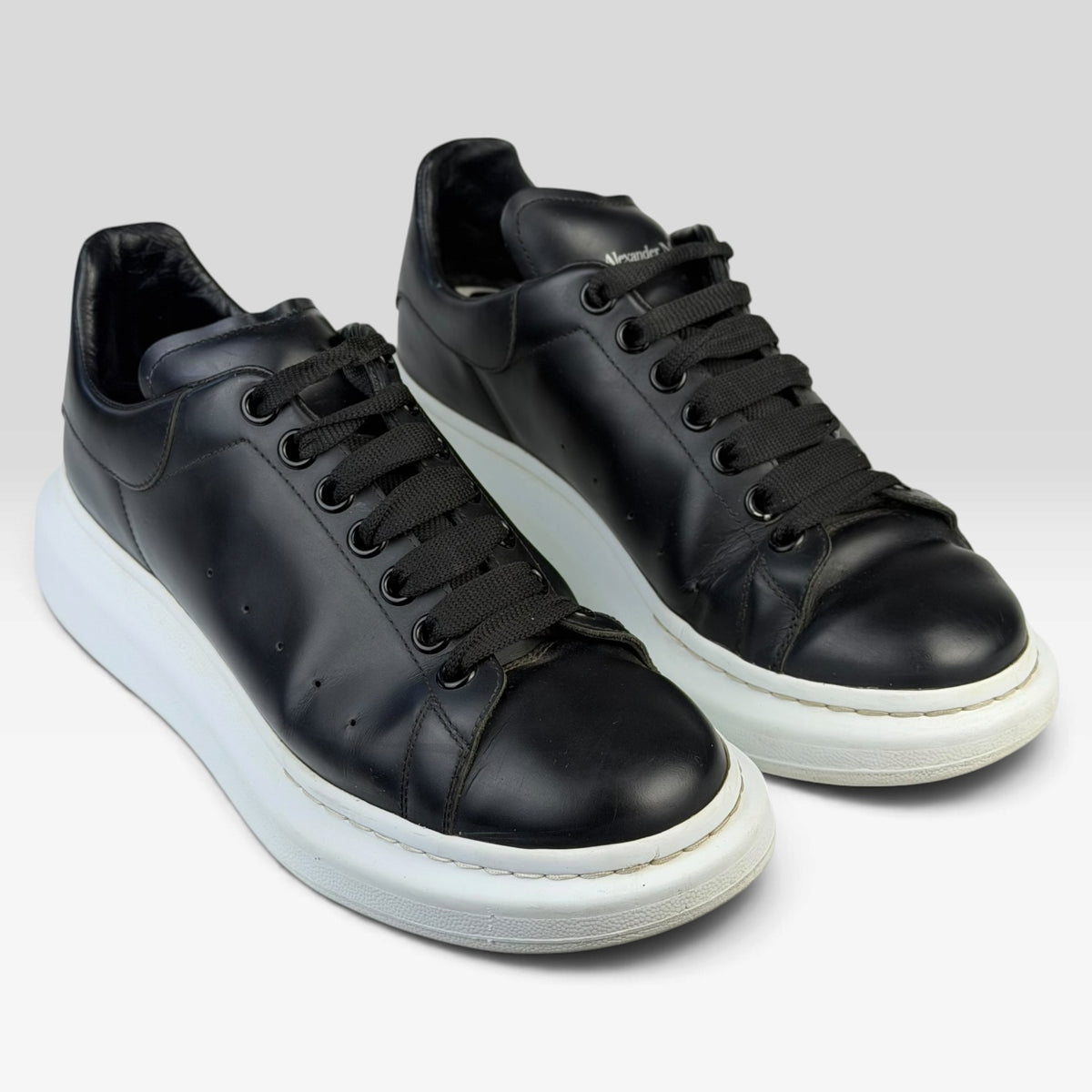 Alexander McQueen Oversized Sneakers Black/White
