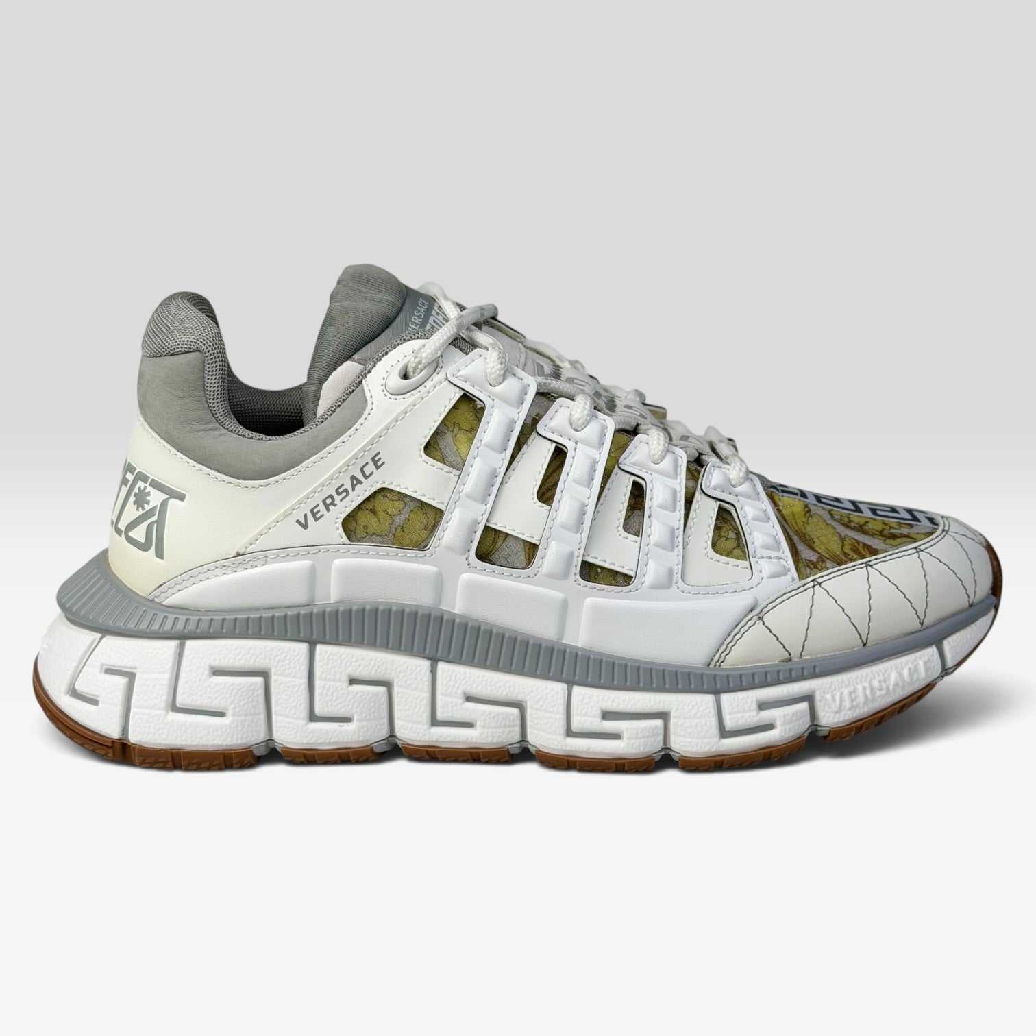 Versace Trigreca White/Grey Barocco