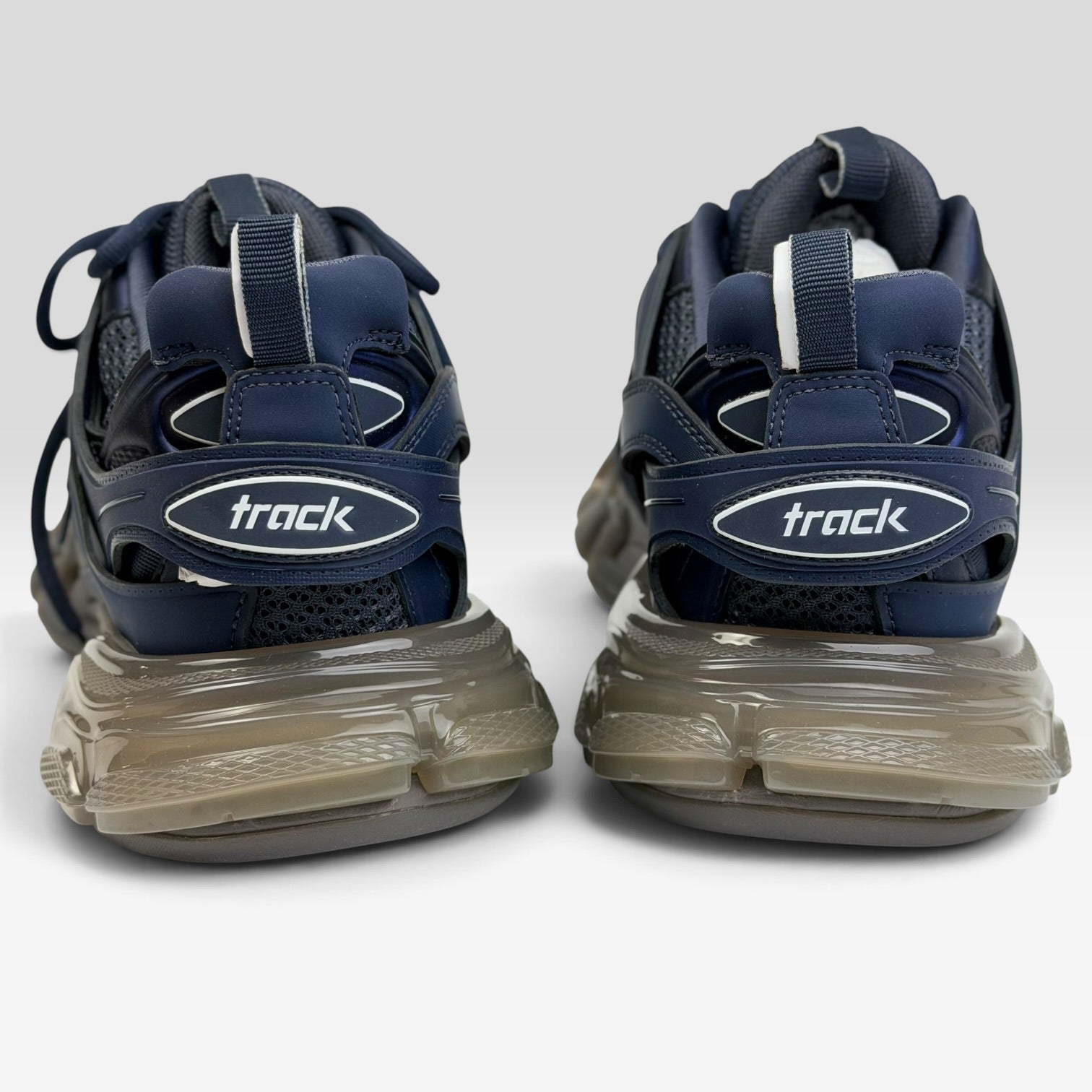 Balenciaga Track Clear Sole Dark Grey/Navy