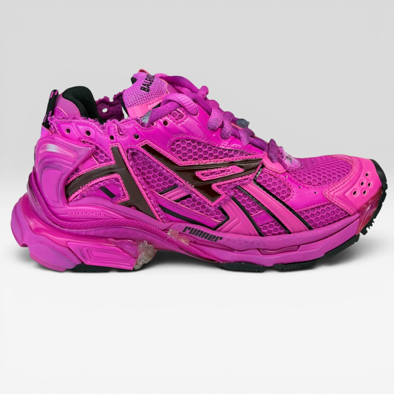 Balenciaga Runner Fuchsia Pink Sneakers