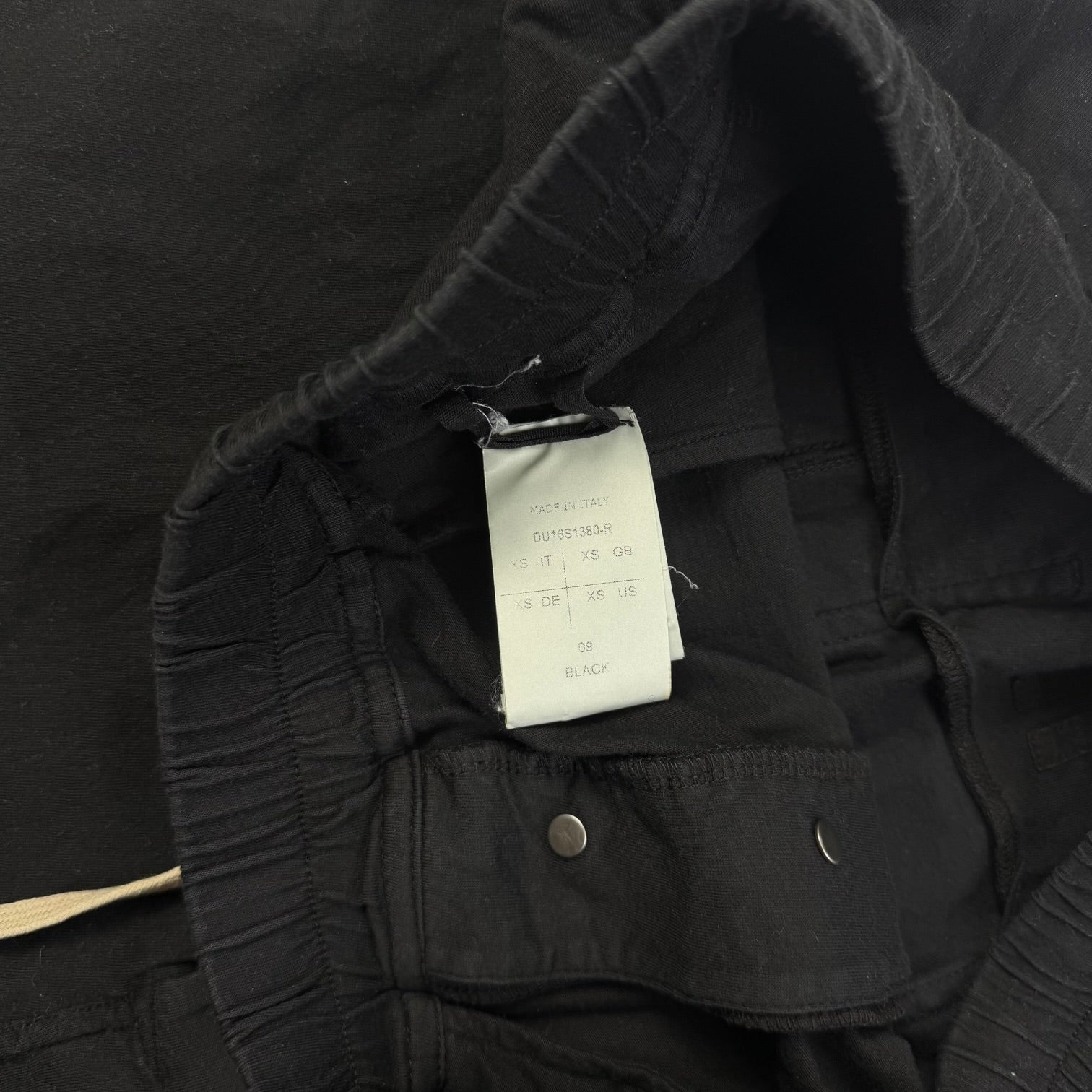 Rick Owens DRKSHDW Pod Shorts Black | Pantaloni Scurți Rick Owens