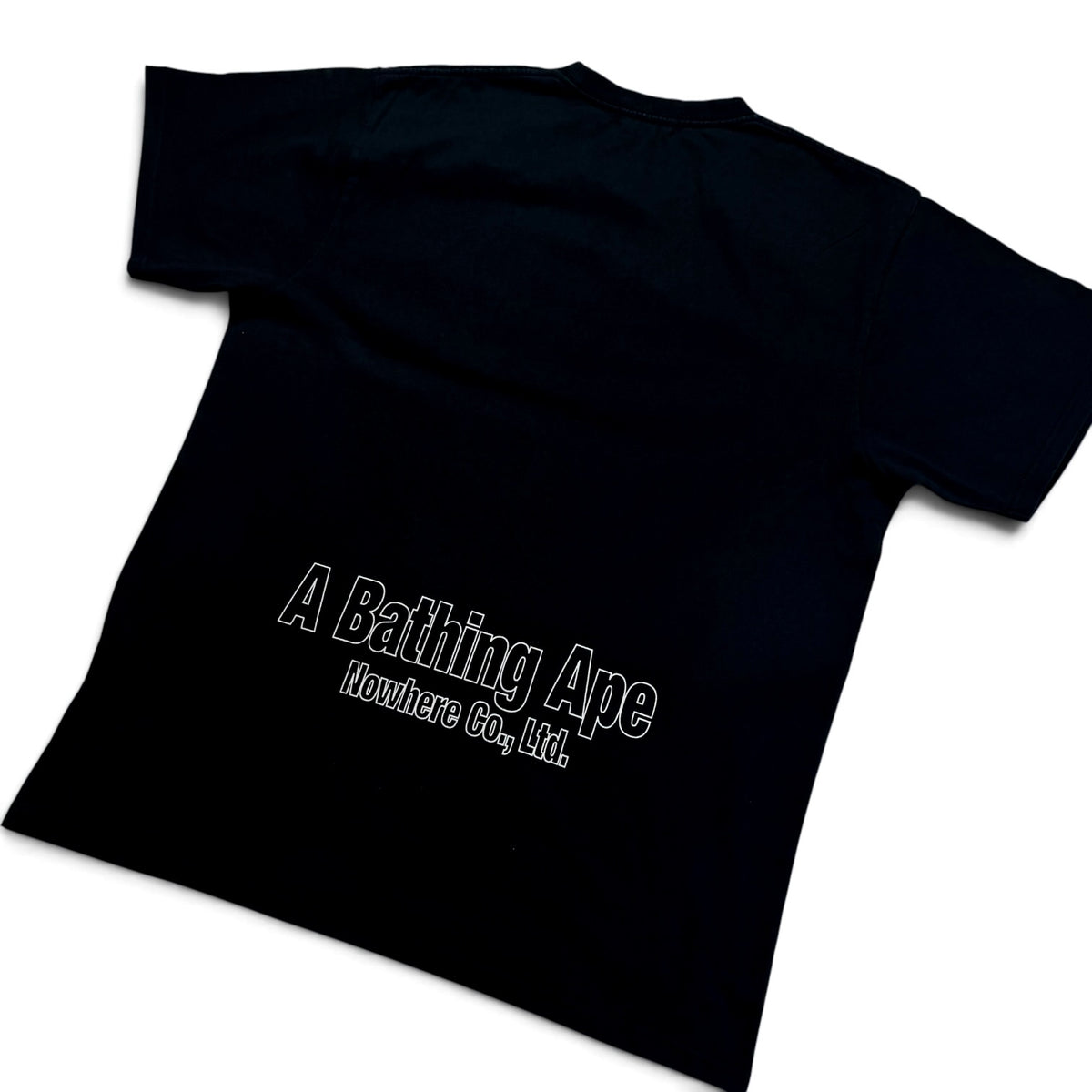 BAPE Gradient College Relaxed Fit Tee Black
