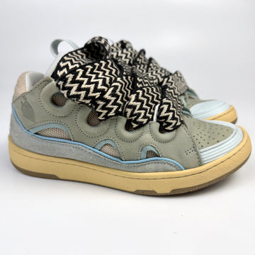 Lanvin Curb Blue Sneakers