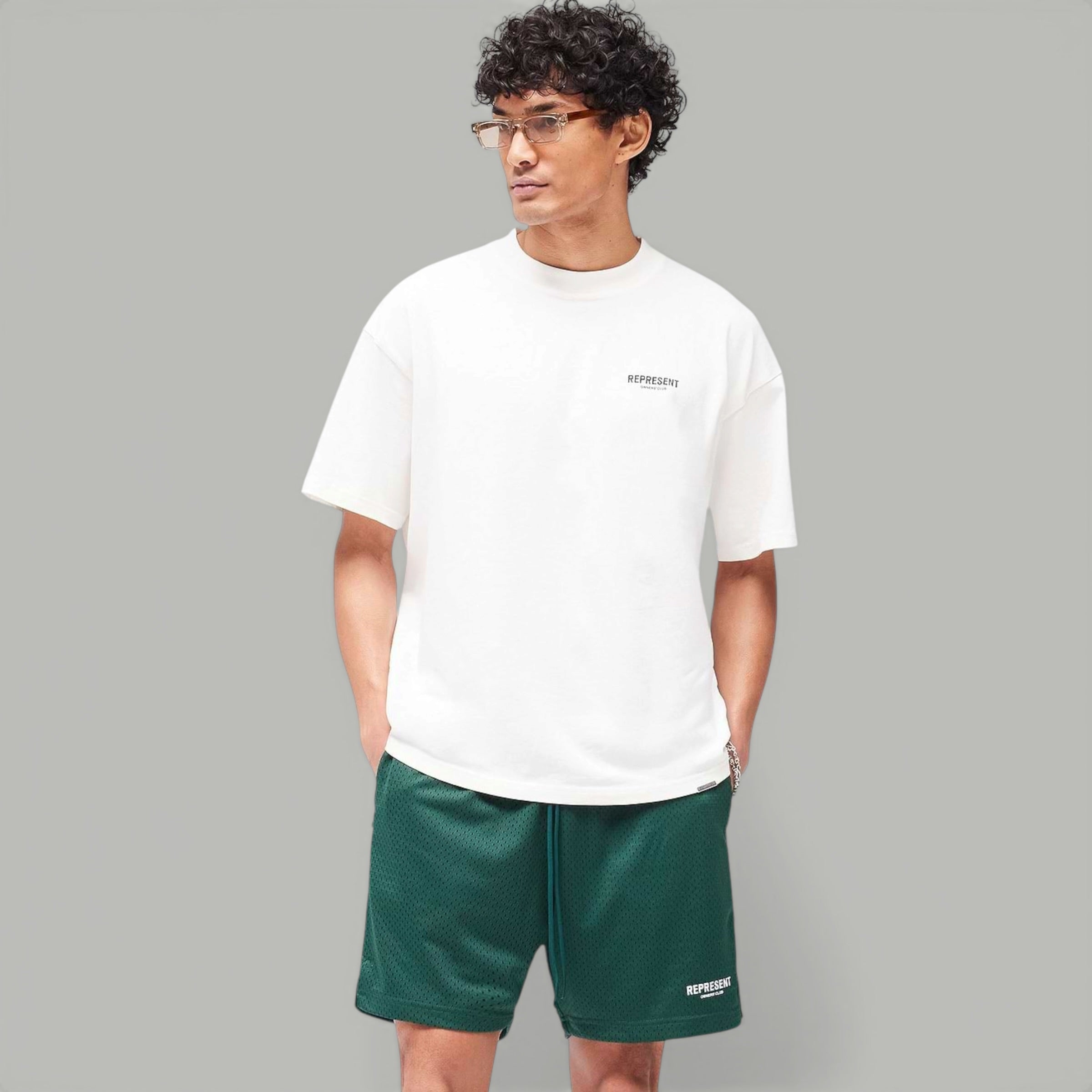 Represent Flat White T-shirt