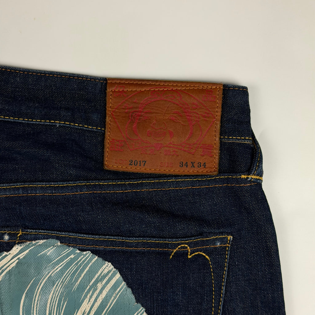 Evisu Selvedge Denim Daicock Jeans